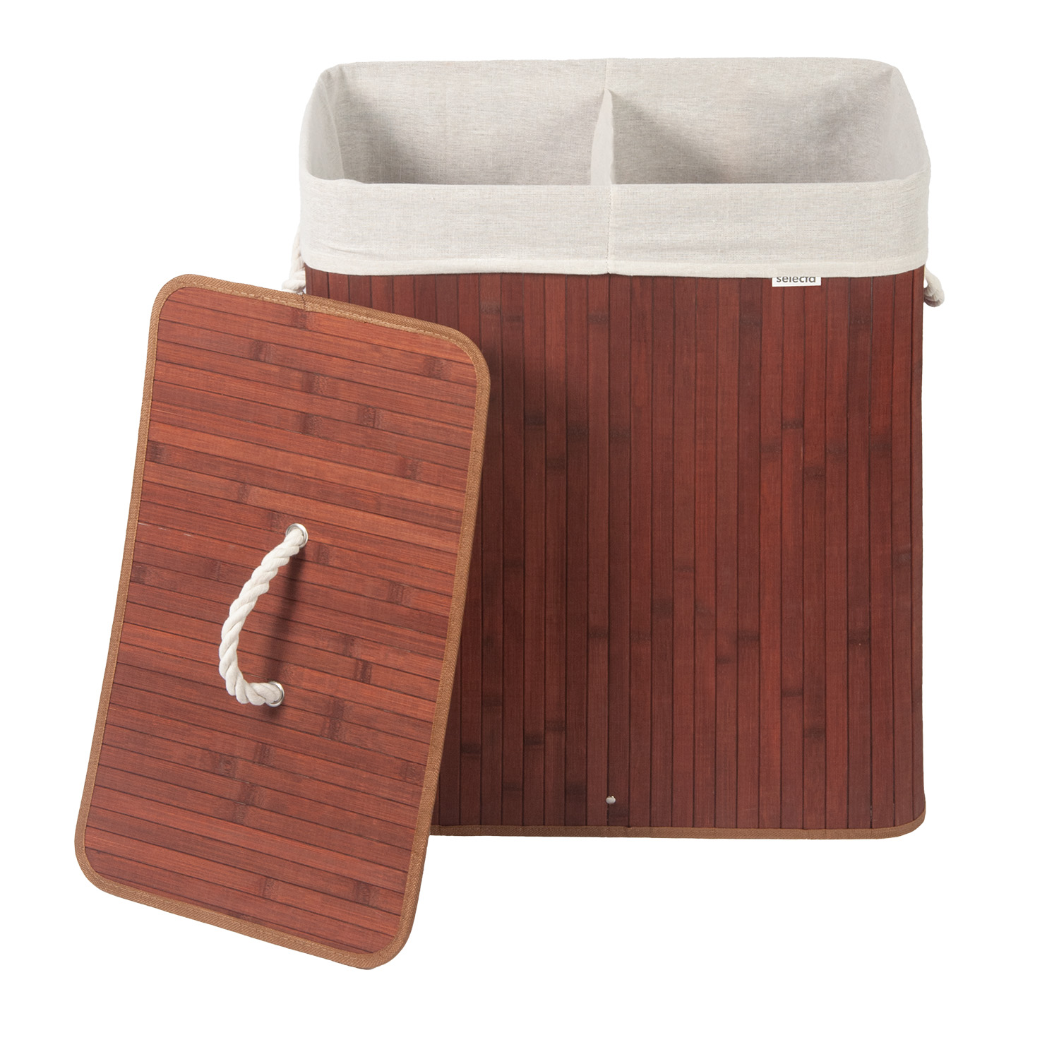 Корзина для белья Selecta 52x32x60 см