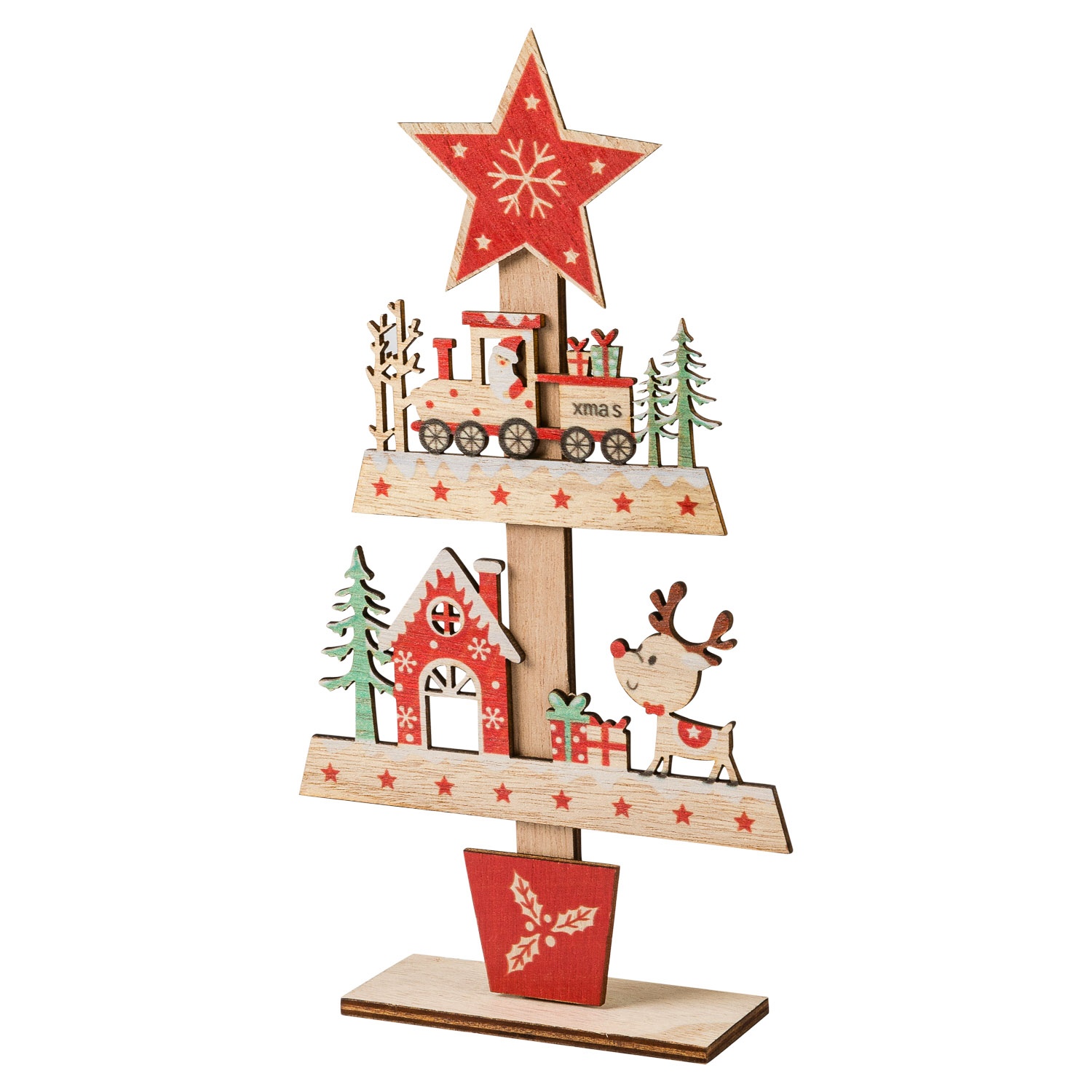 Фигурка декоративная Selecta Christmas «Елочка» 23x13x4 см