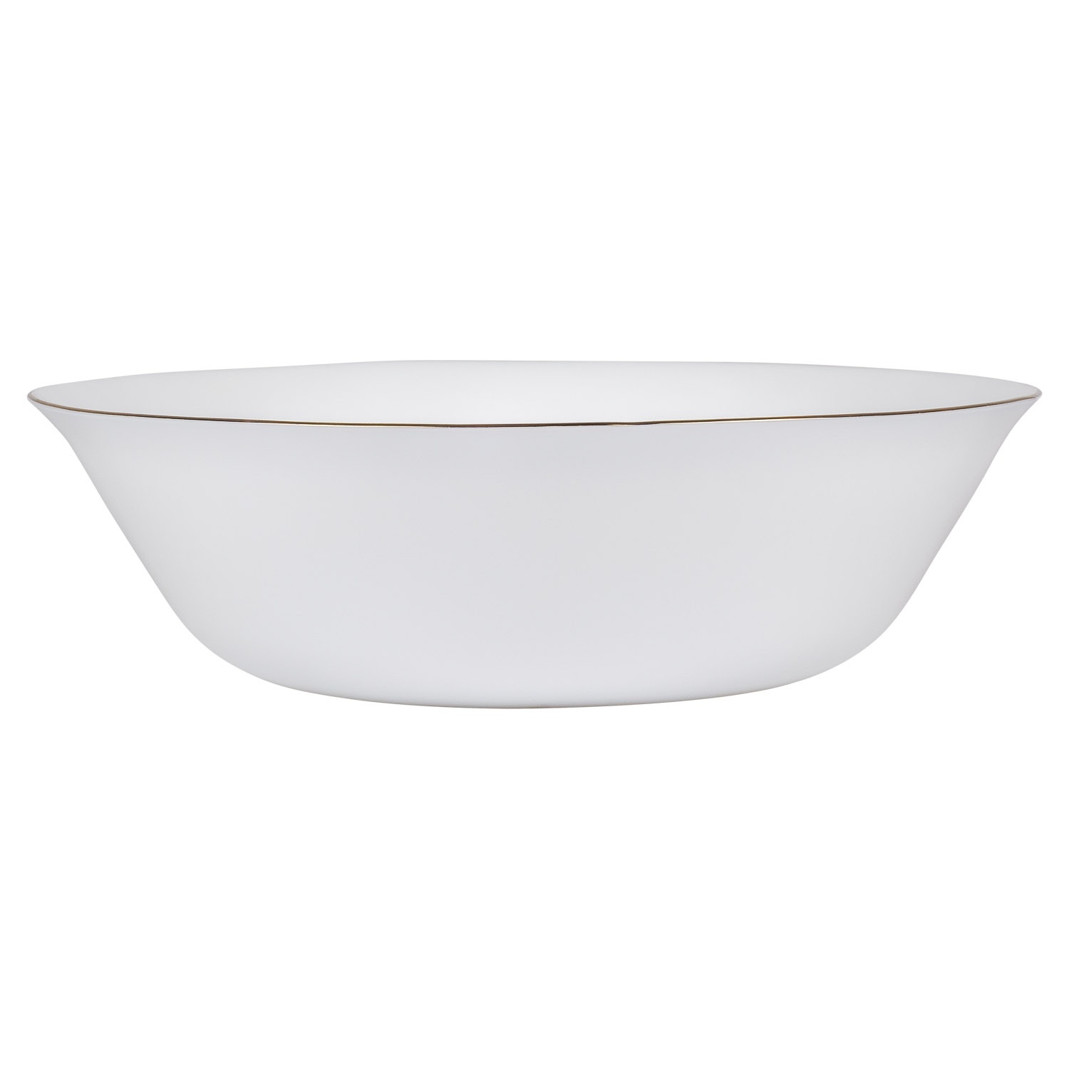 Салатник DOMEO «Классика с золотой отводкой» 22,8 см