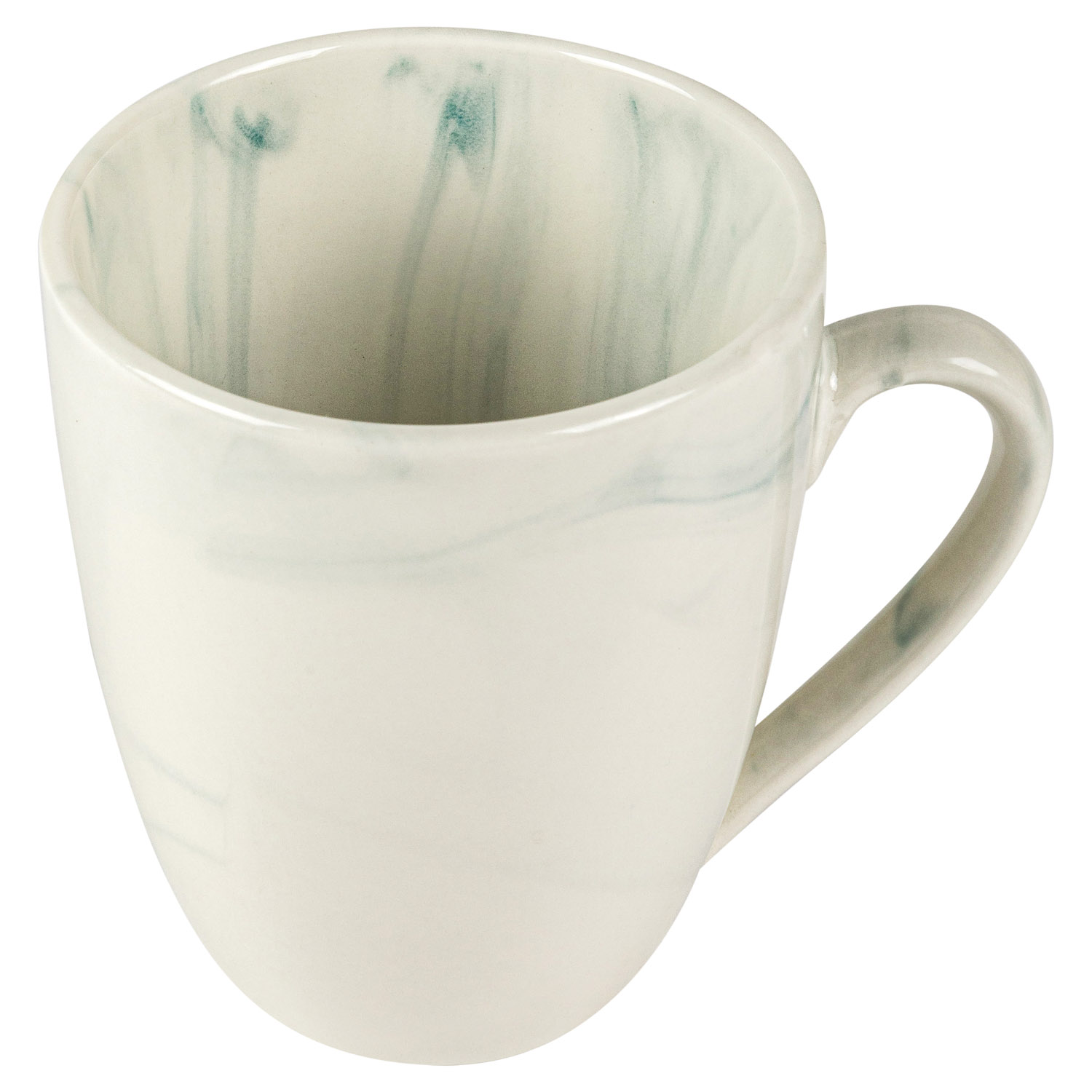 Кружка DOMEO «Мрамор светло-зеленый» 350 мл