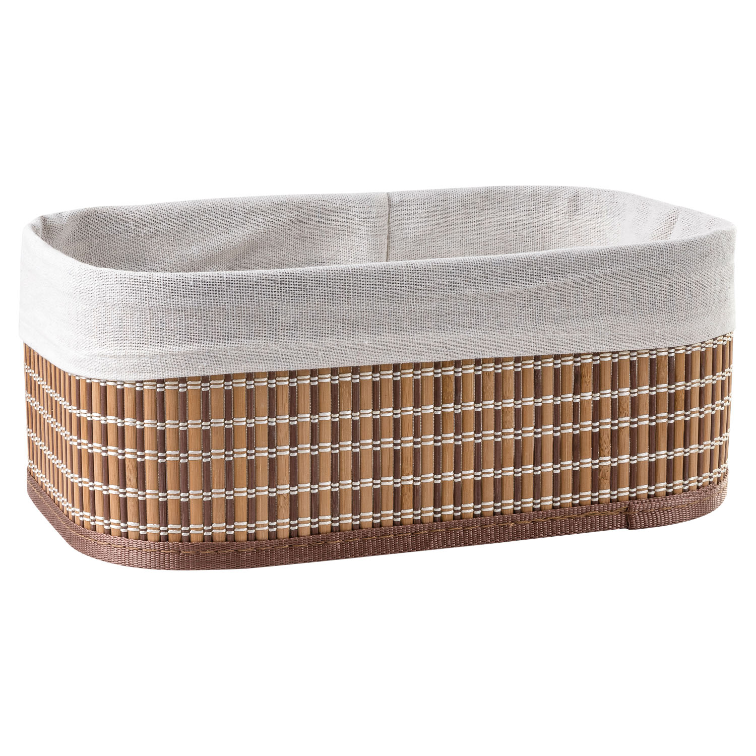 Корзина для хранения Selecta 30x20x12 см из бамбука