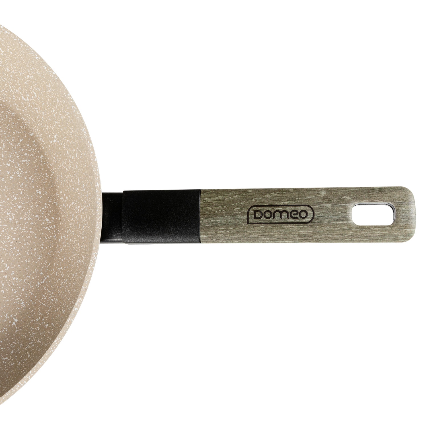 Сковорода DOMEO Lotusl marble 28 см с мраморным покрытием