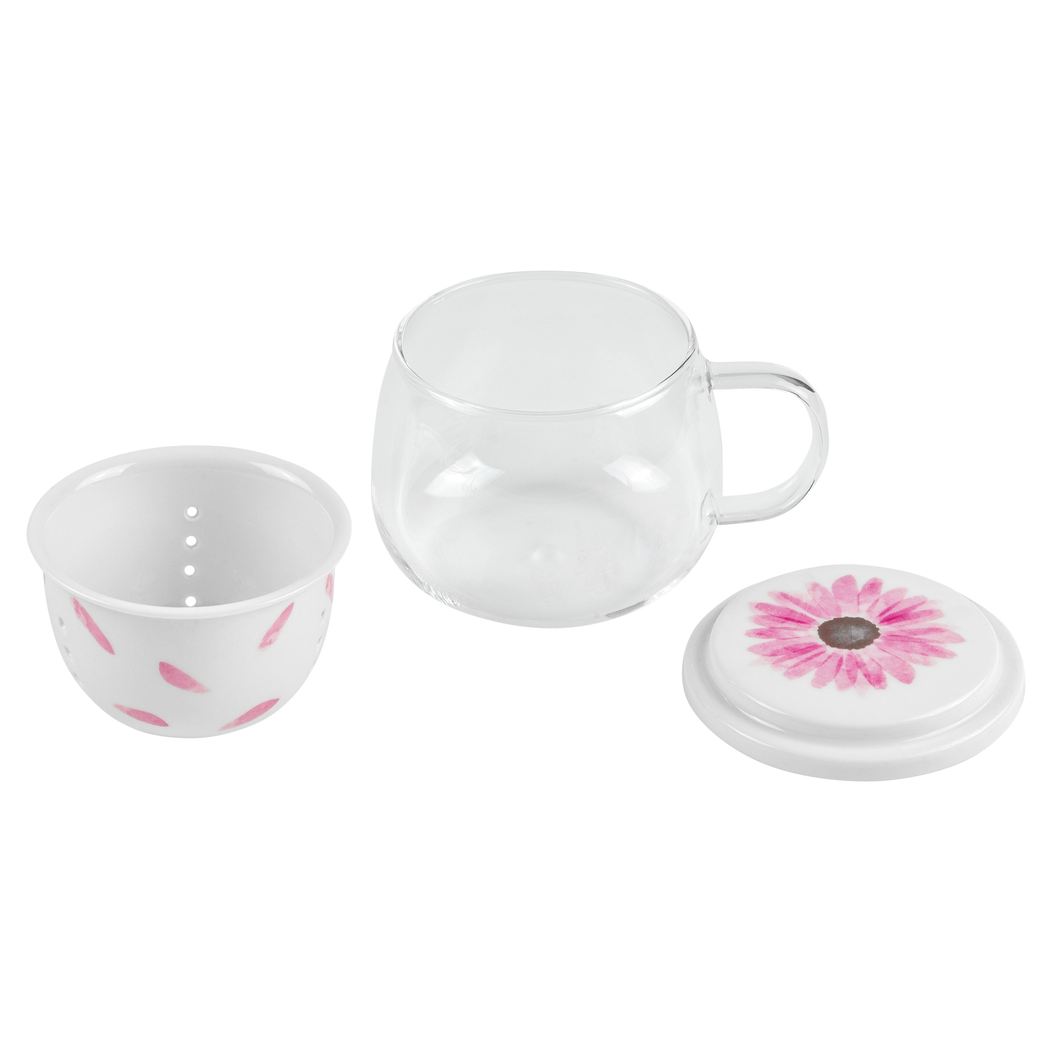 Кружка заварочная DOMEO 400 мл цвет в ассортименте