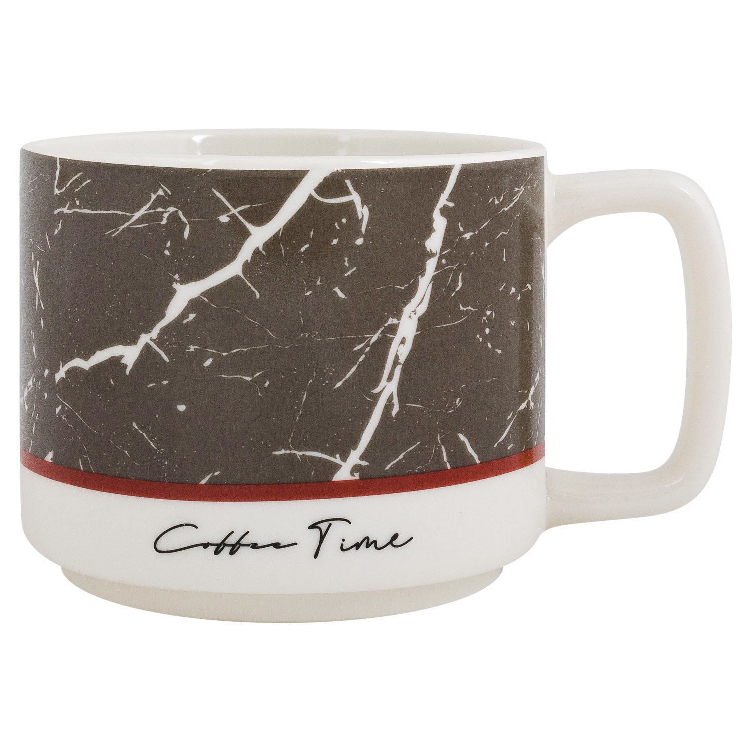 Набор кружек на подставке DOMEO 4 шт. 330 мл