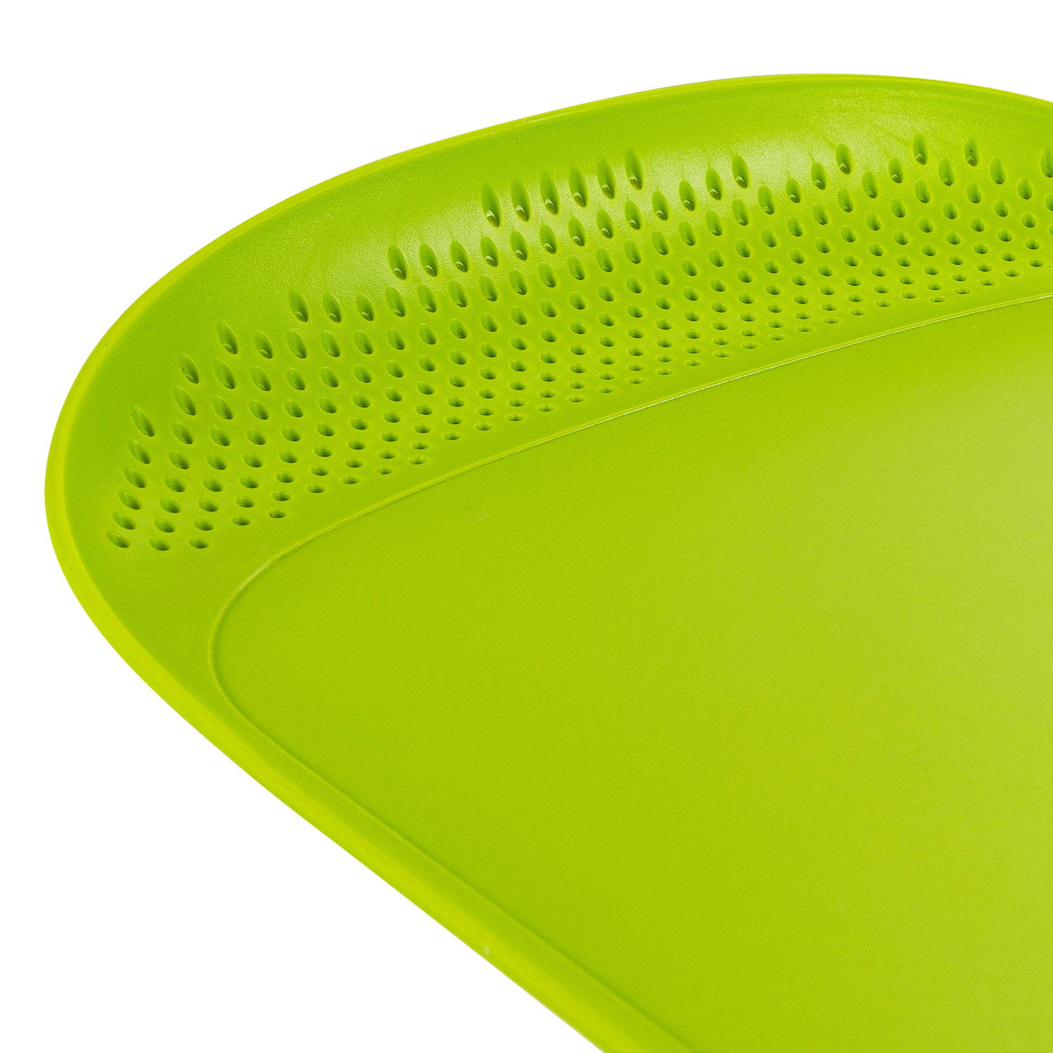 Доска разделочная DOMEO 38х24 см пластиковая с загнутым краем зеленого цвета