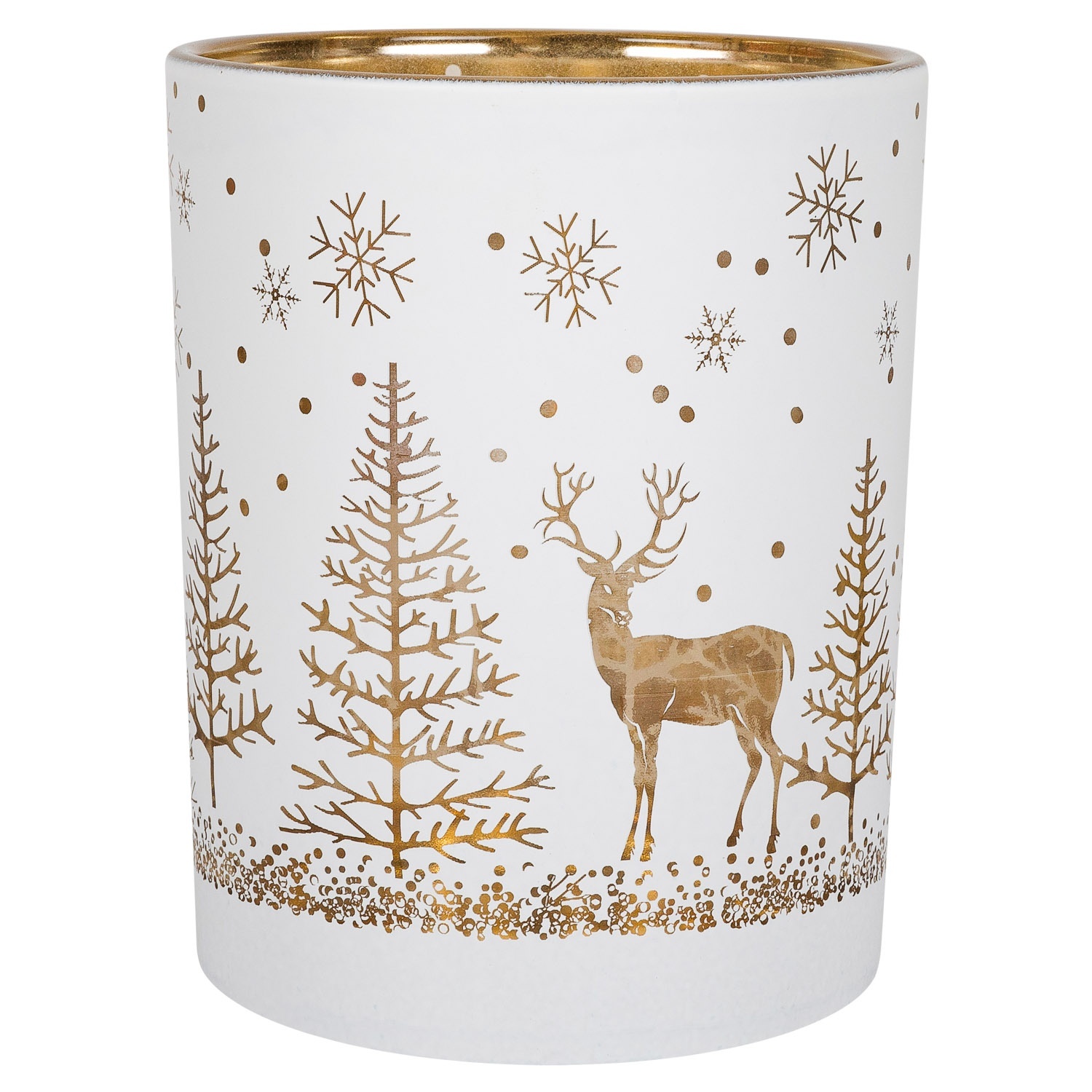 Подсвечник Selecta Christmas «Олени» 10x12,5 см