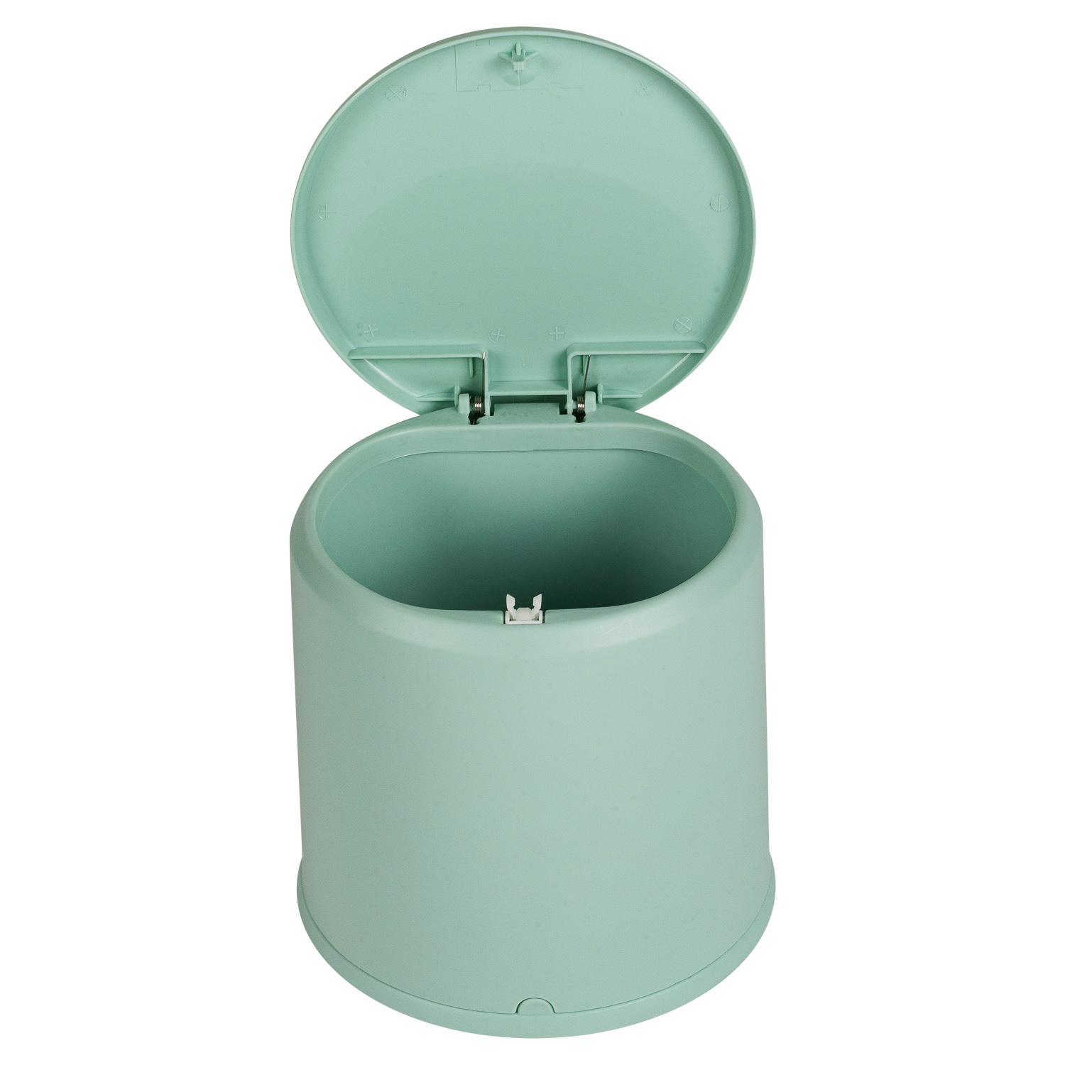 Контейнер для мусора Selecta зеленого цвета