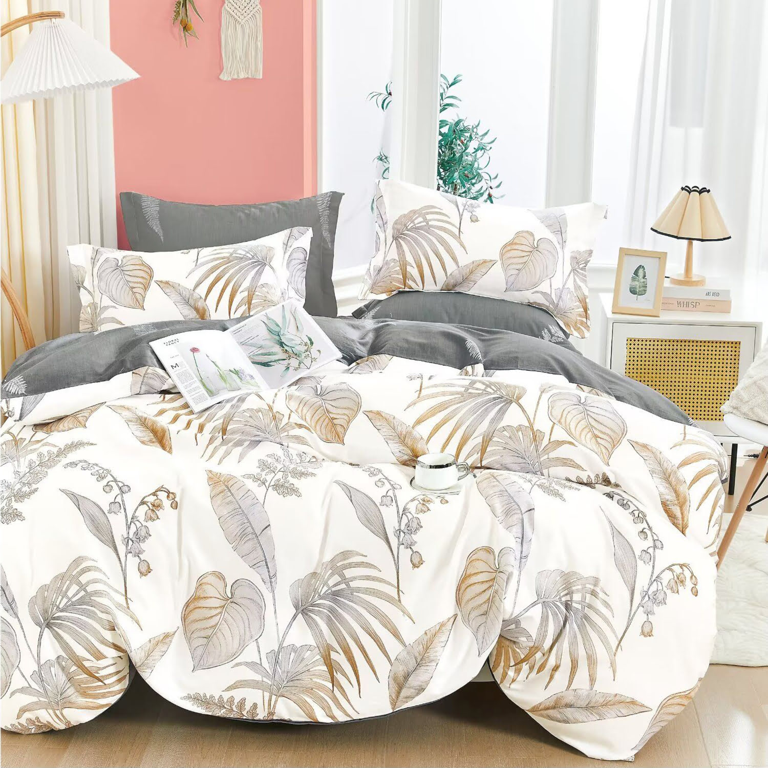 Комплект постельного белья Cleo Satin de Luxe двуспальный