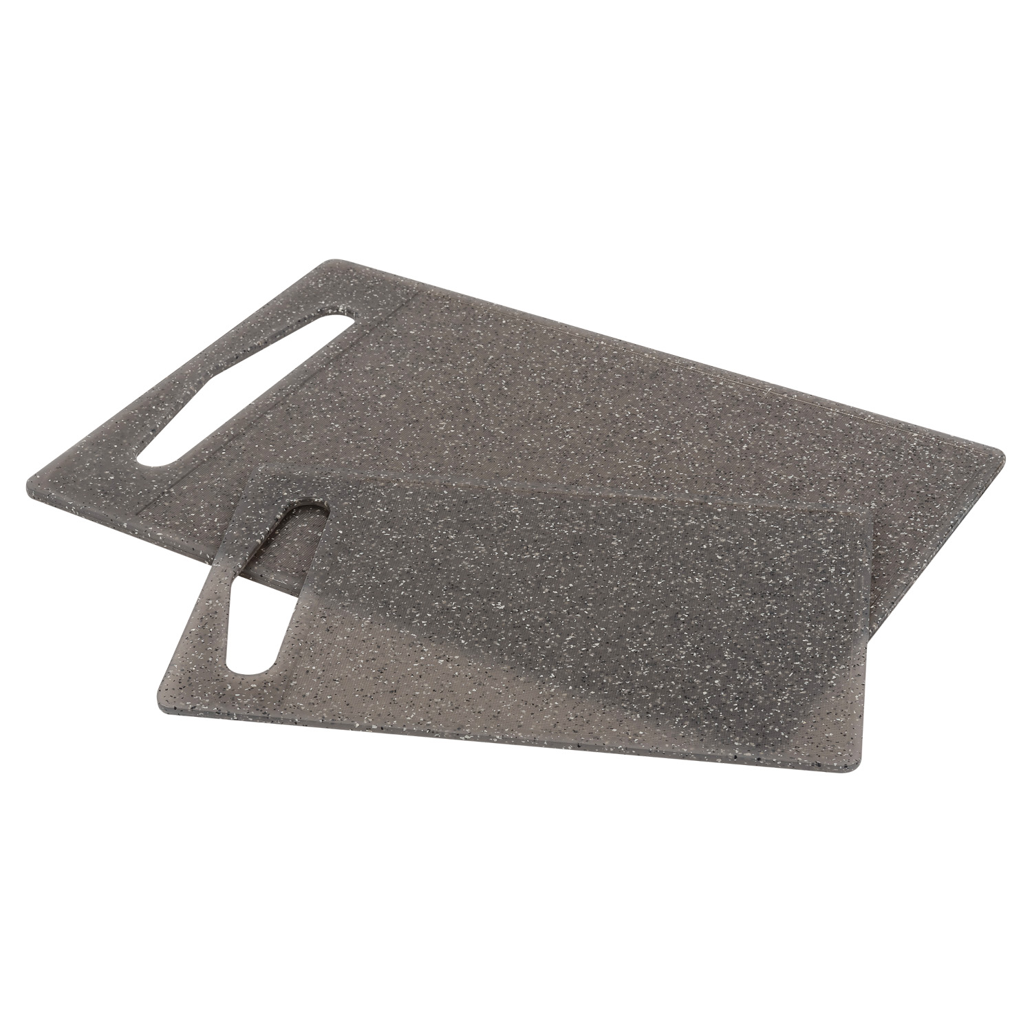 Набор разделочных досок DOMEO из пластика 2 шт. разного размера 25,5х16 см и 34,5х23 см