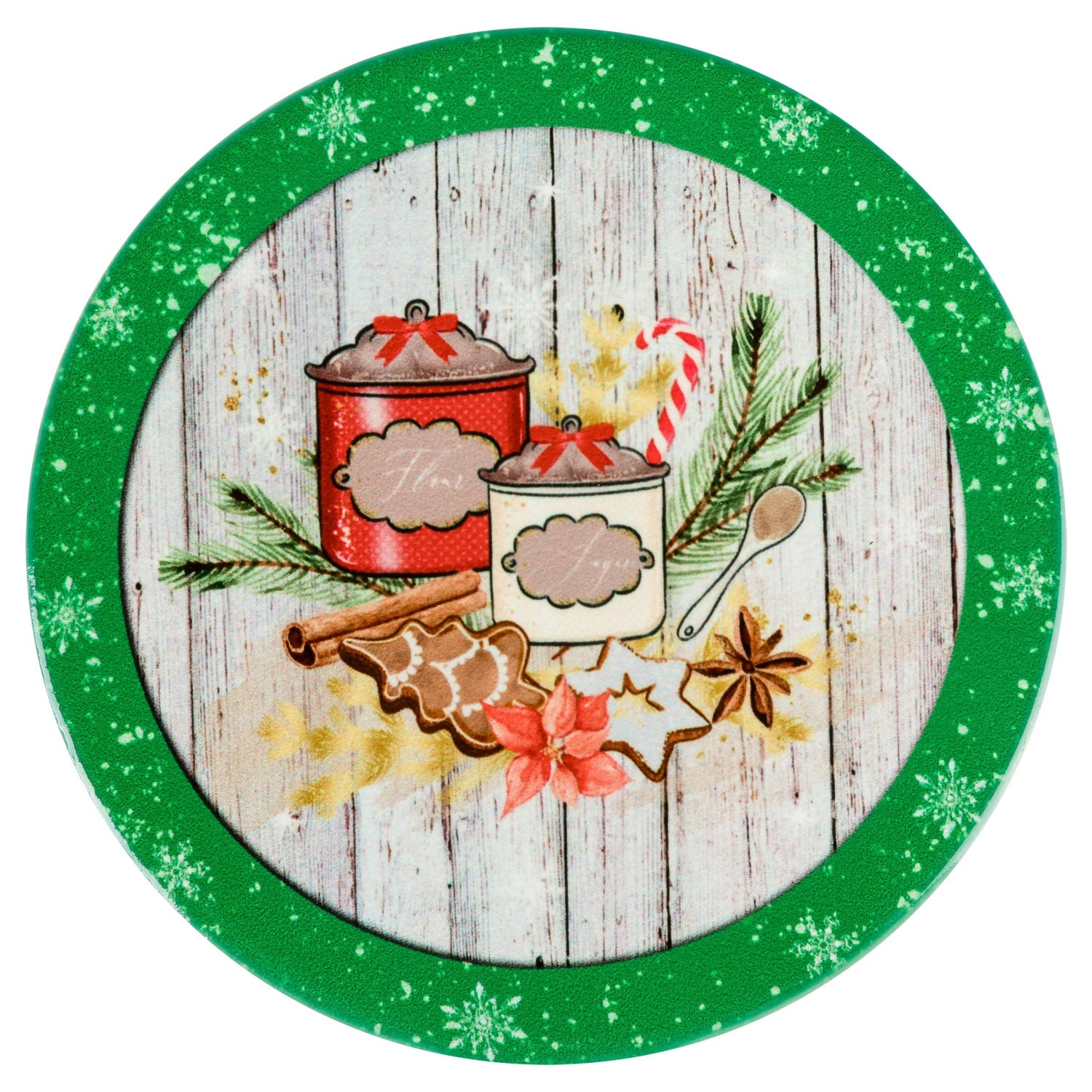 Подставка под кружку Selecta Christmas 11 см в ассортименте