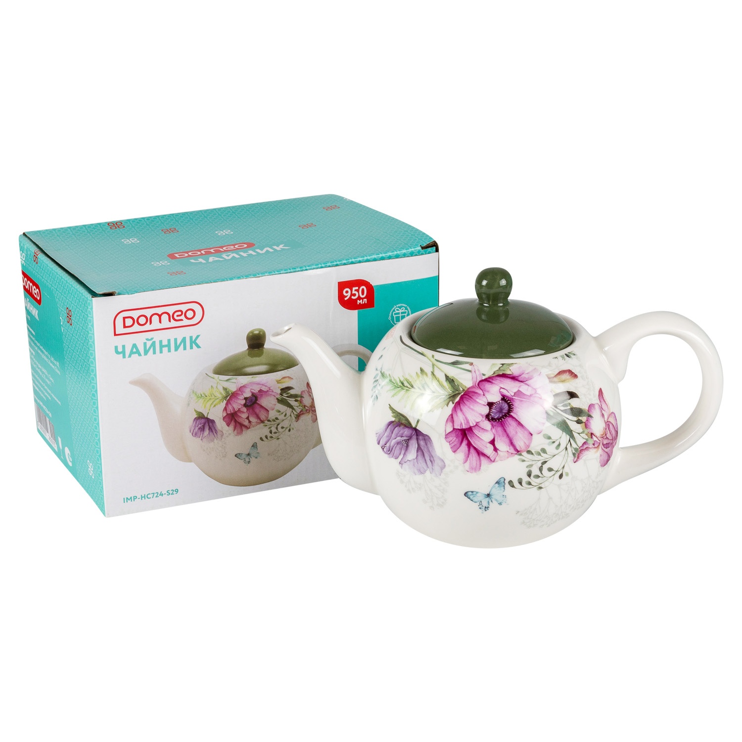 Чайник заварочный DOMEO 950 мл