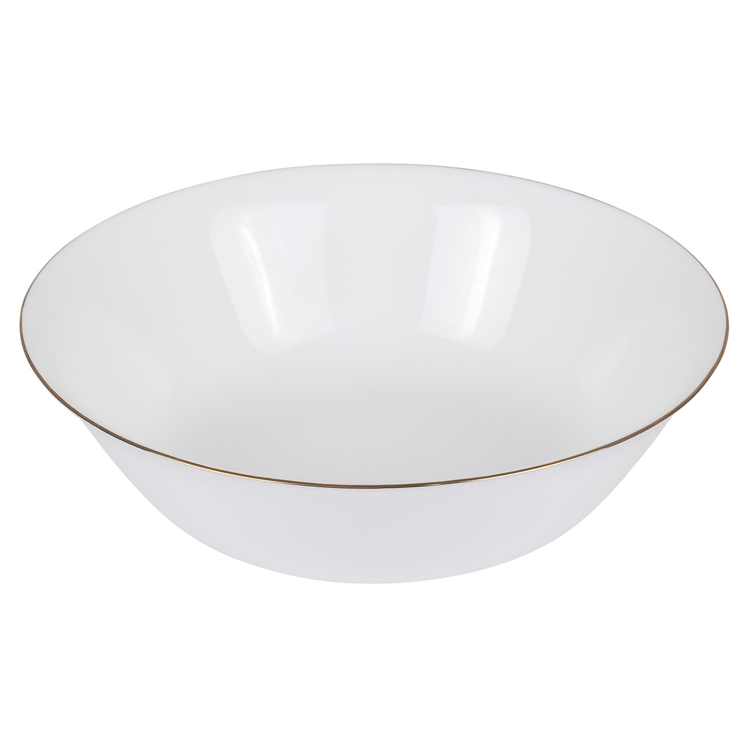 Салатник DOMEO «Классика с золотой отводкой» 22,8 см