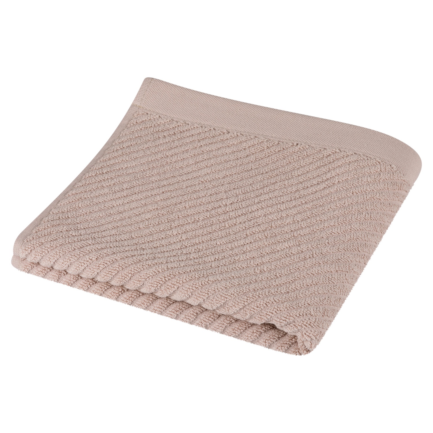 Полотенце Selecta «Аннаси» 50x90 см бежевого цвета