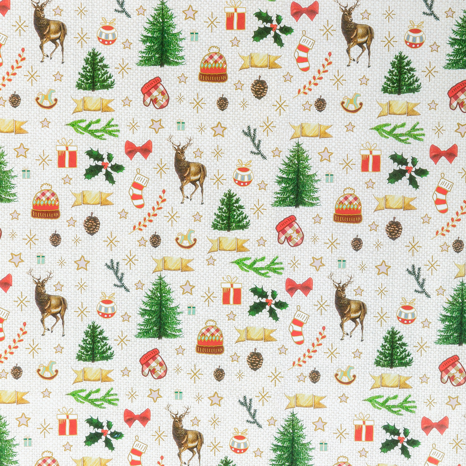 Бумага оберточная Selecta Christmas 70x100 см 2 шт. в ассортименте