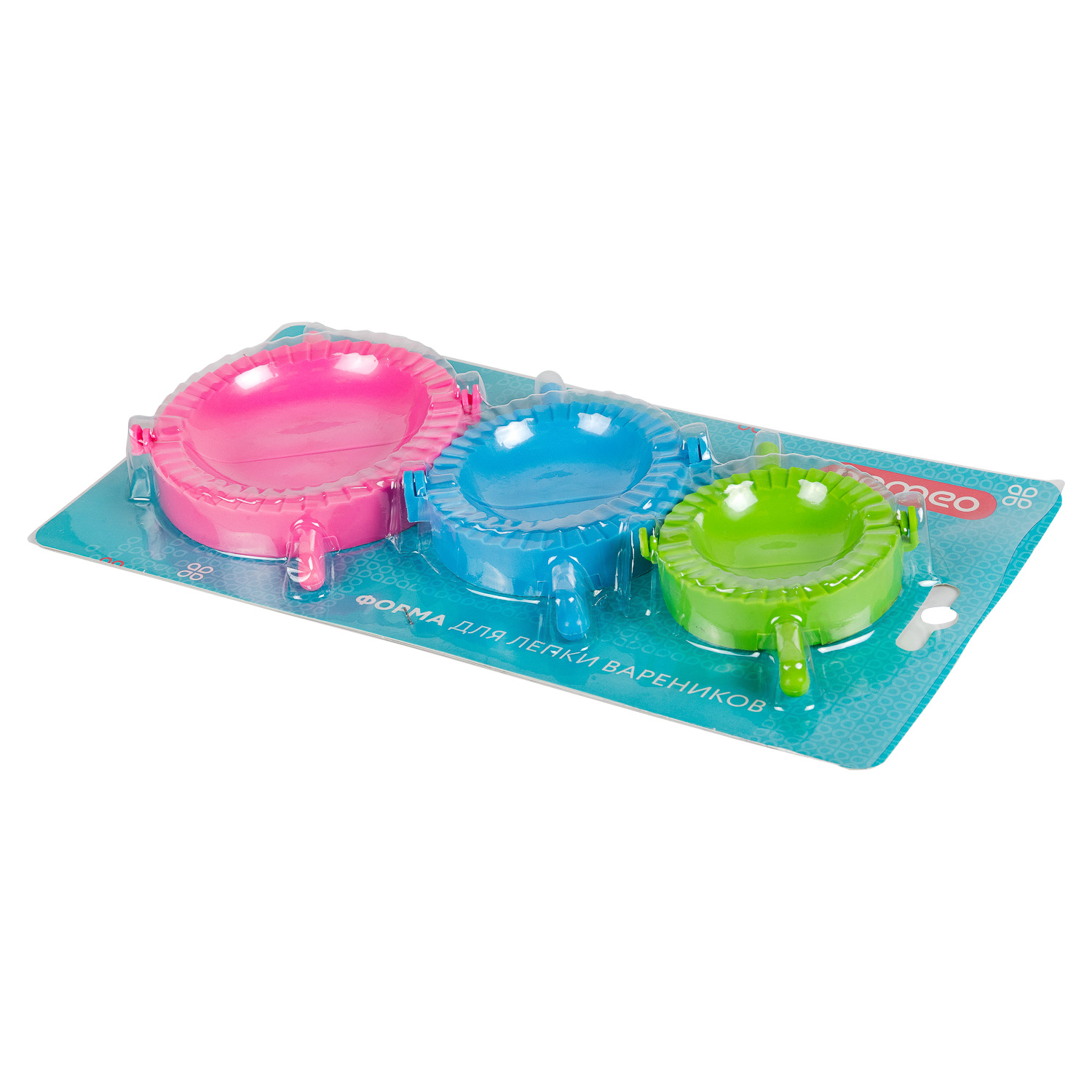 Форма для лепки вареников DOMEO 3 шт. цвет в ассортименте