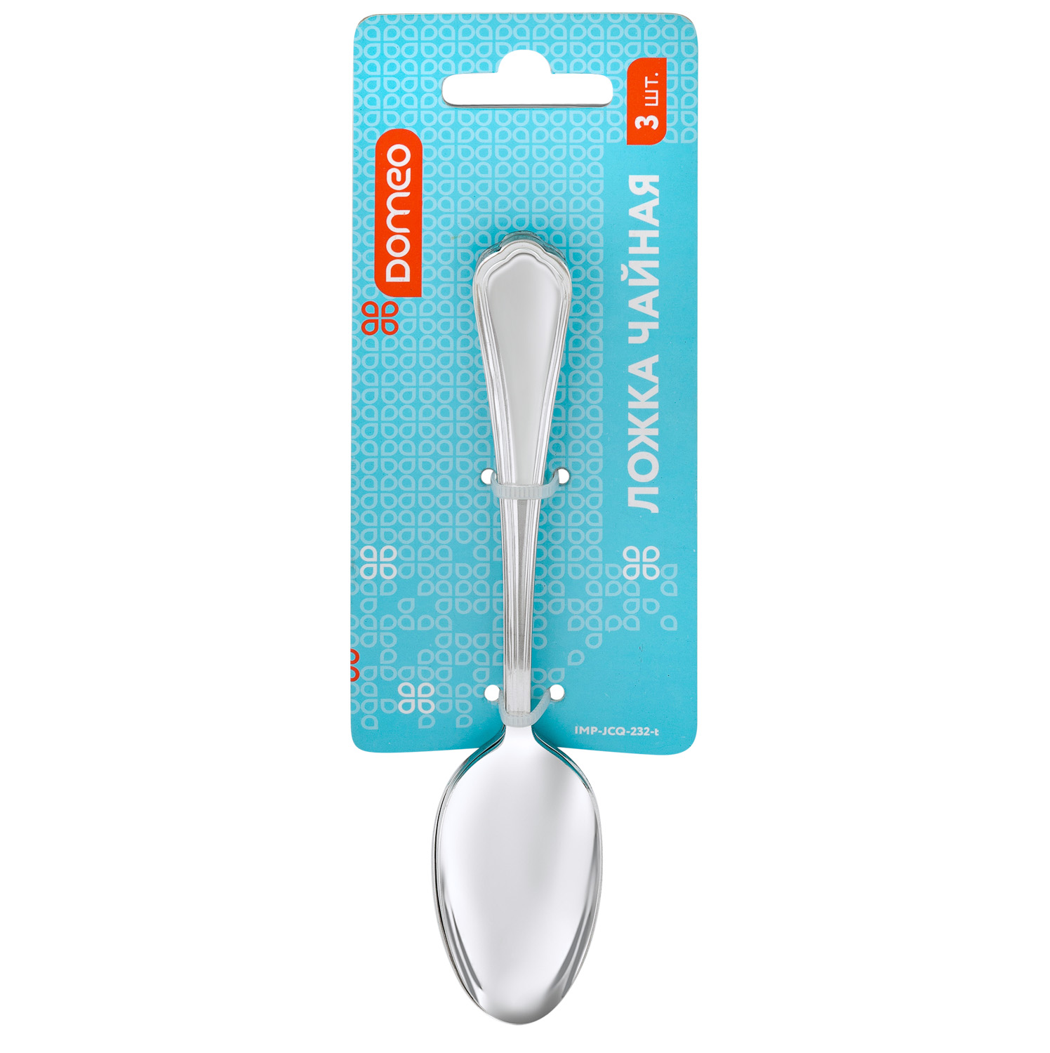 Ложка чайная DOMEO Quadro 3 шт.