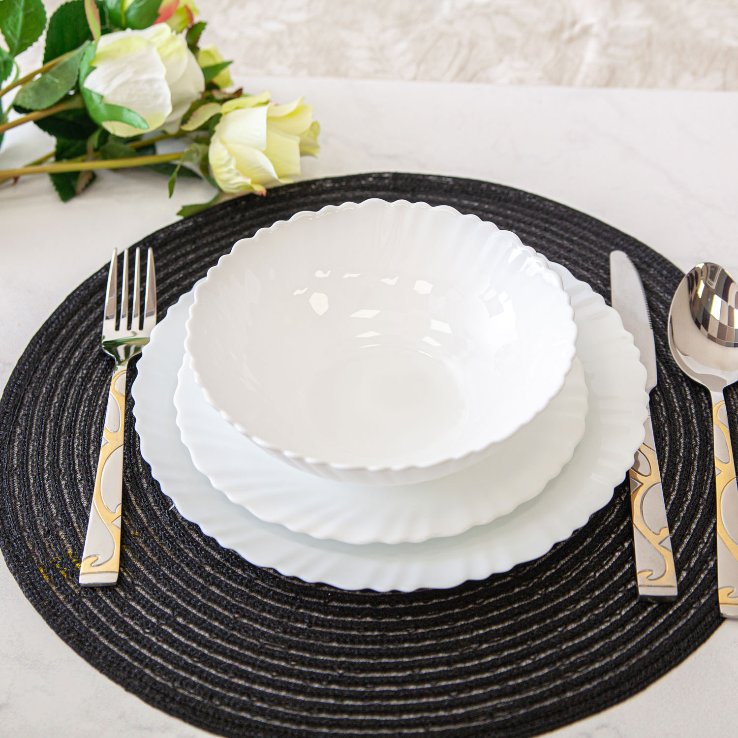 Салатник DOMEO «Белая коллекция» 500 мл