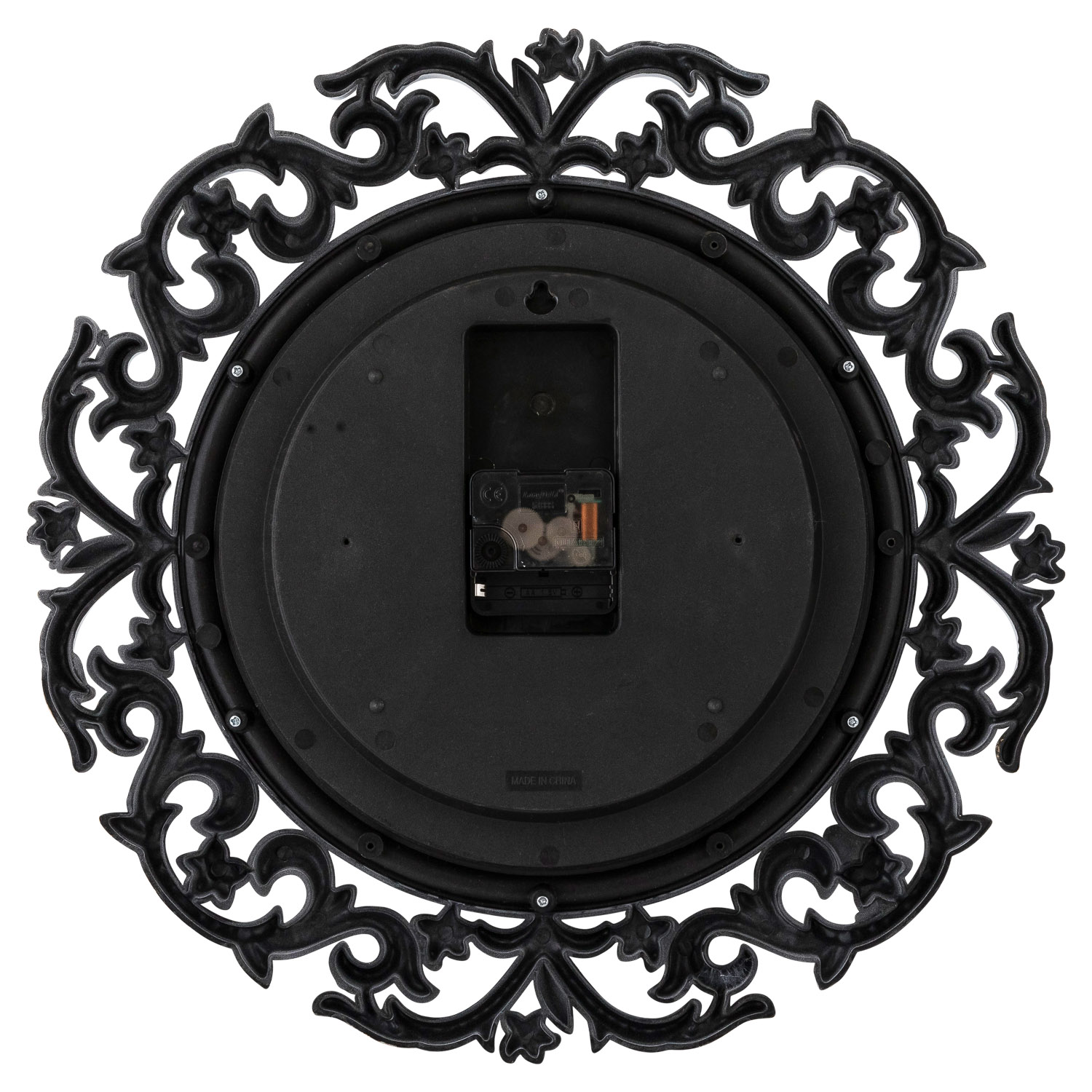 Часы настенные Selecta 40 см с вензелями