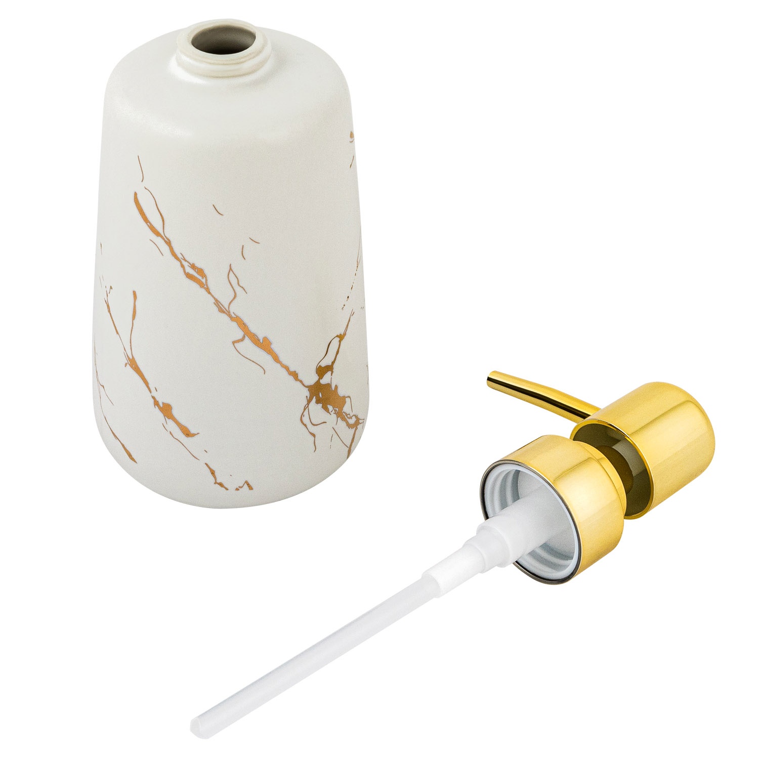 Дозатор Selecta белого цвета