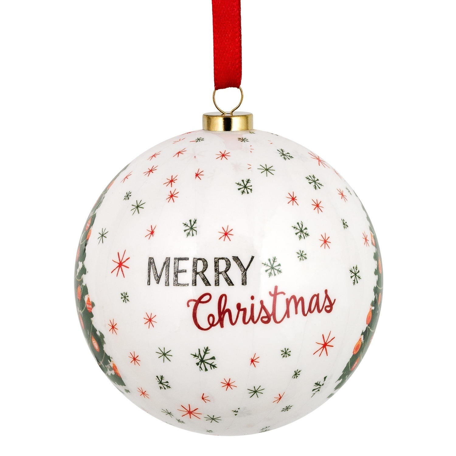 Набор ёлочных шаров Selecta Christmas 7,5 см 3 шт.