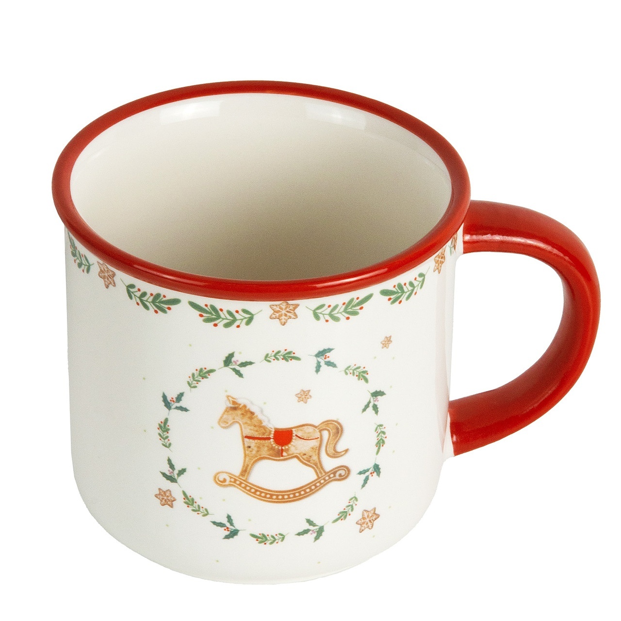 Кружка Selecta Christmas "Лошадка пряничная" 400 мл