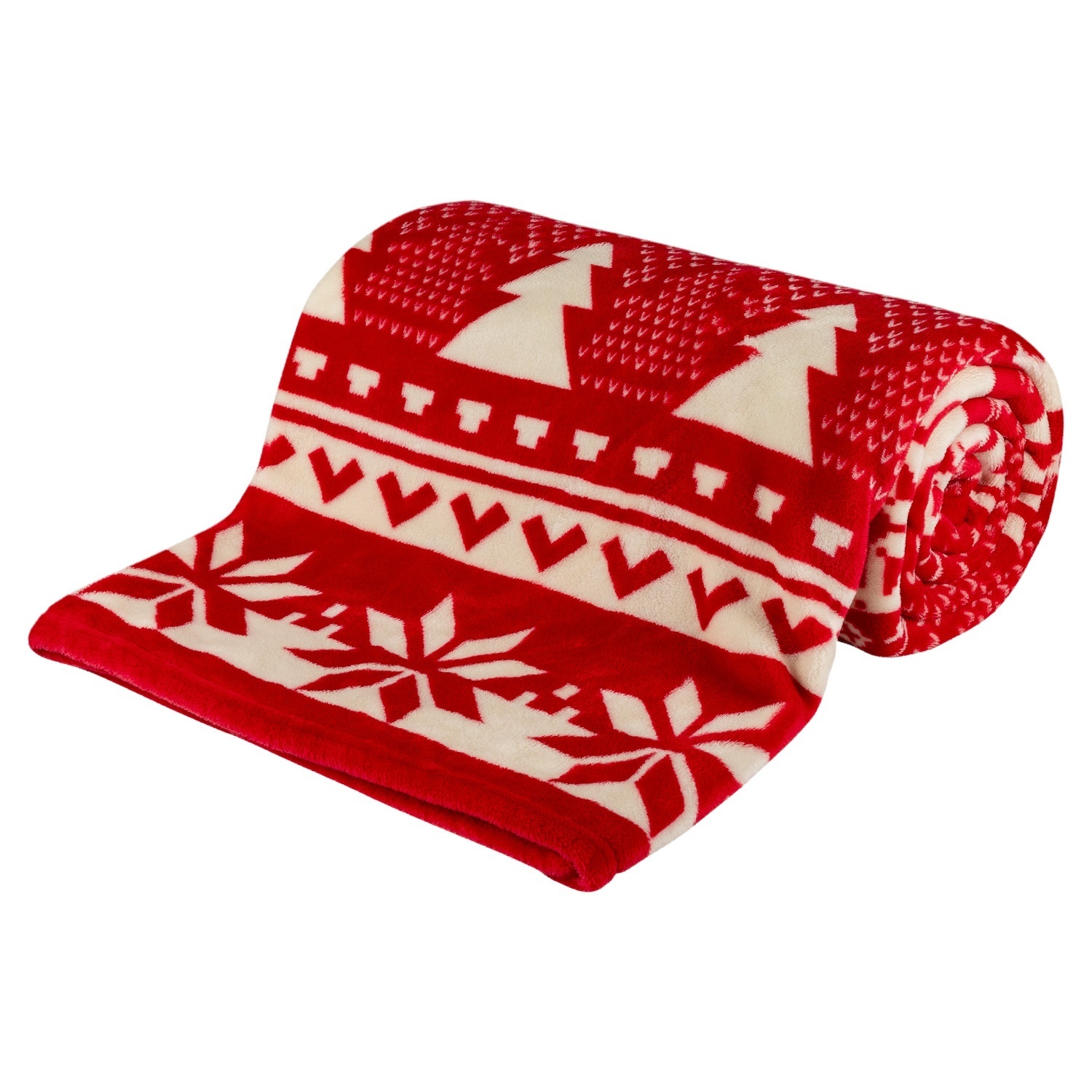 Плед Selecta Christmas 150x200 см с рождественским узором