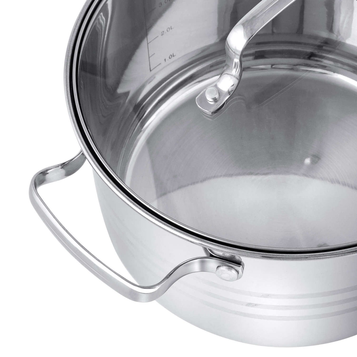 Кастрюля с крышкой DOMEO Naturel 5,1 л