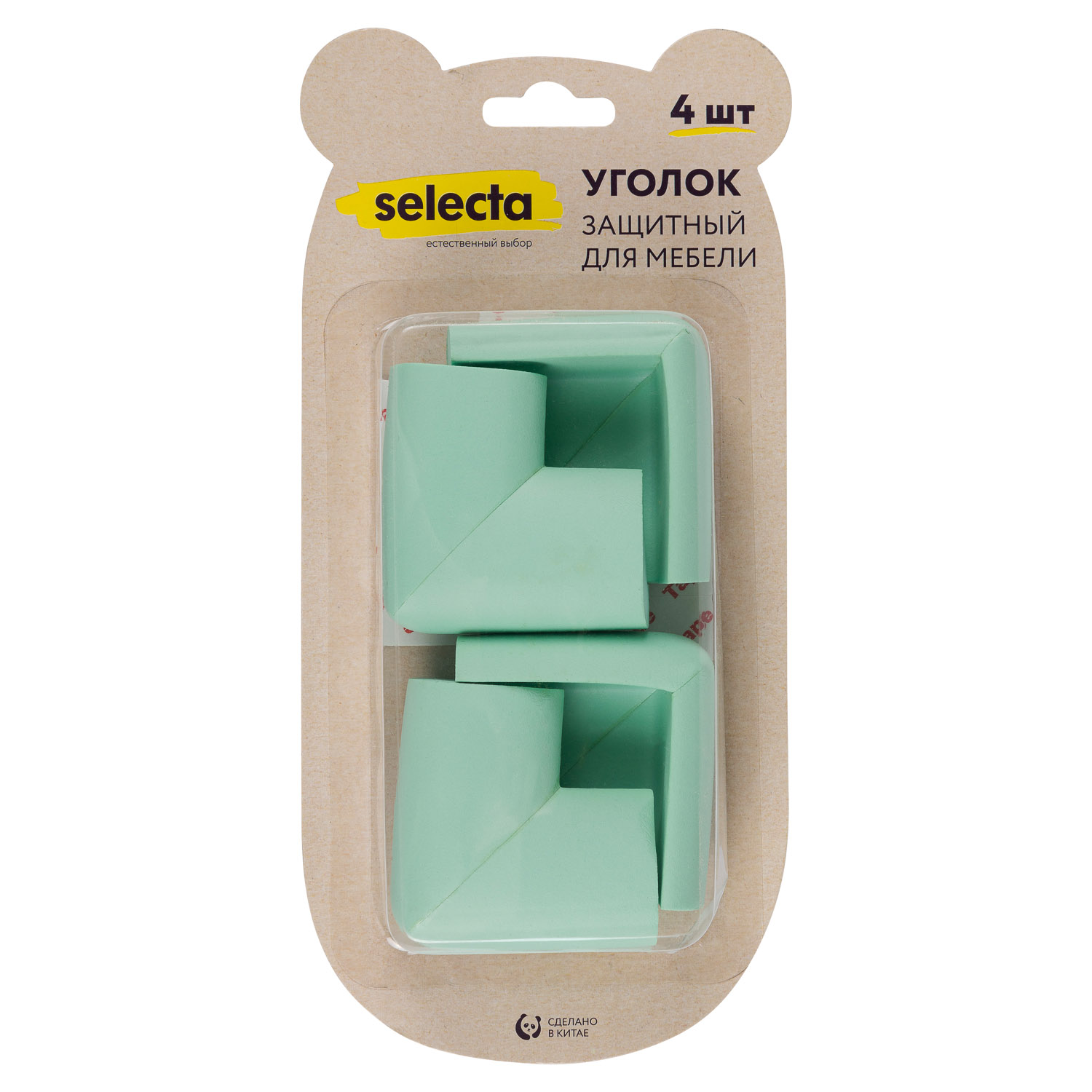 Уголок защитный для мебели Selecta 4 шт. цвет в ассортименте