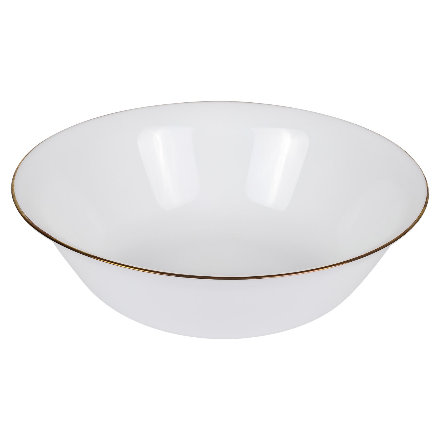 Салатник DOMEO «Классика с золотой отводкой» 19 см