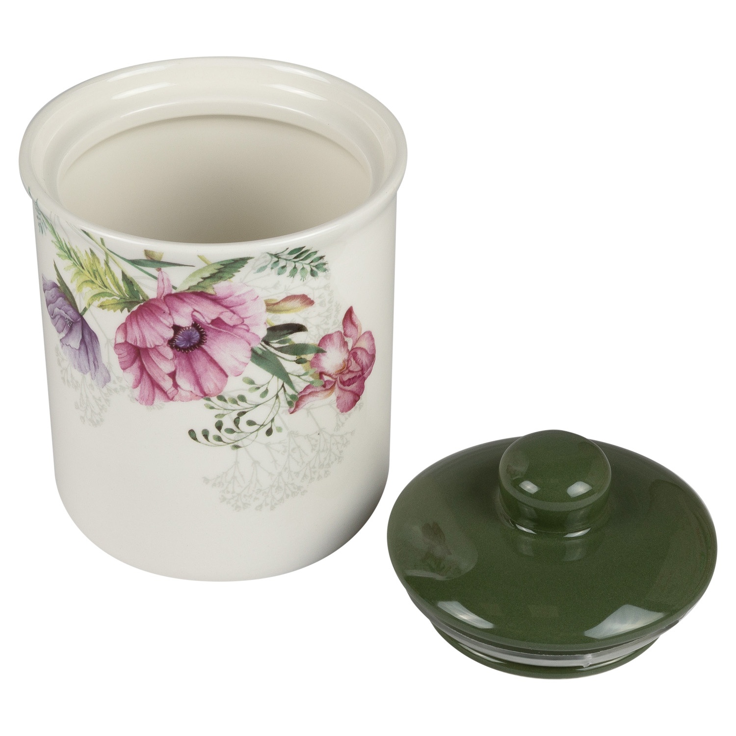 Банка для сыпучих продуктов DOMEO «Летний сад» 480 мл