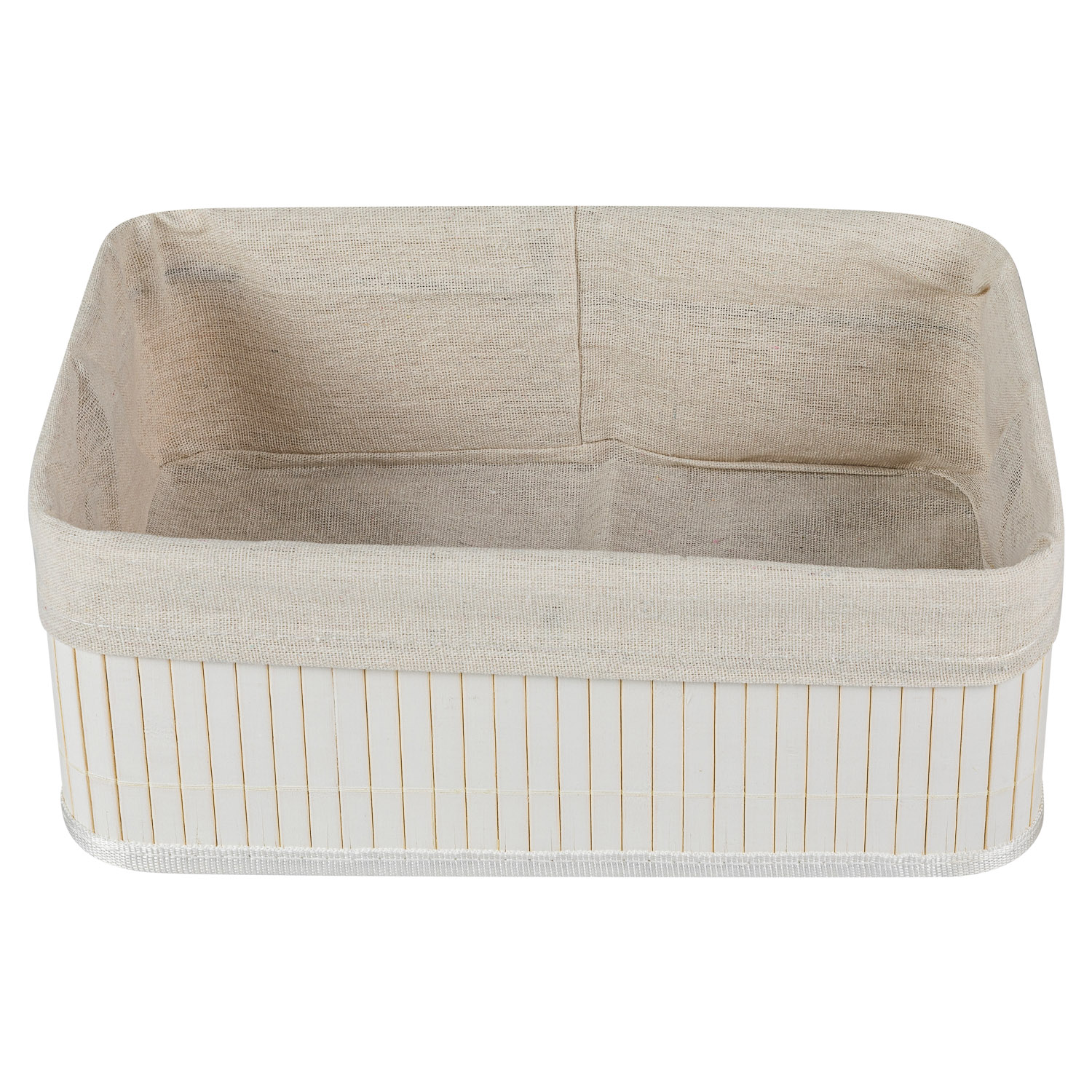 Корзина для хранения, бамбук 33х23х12 см