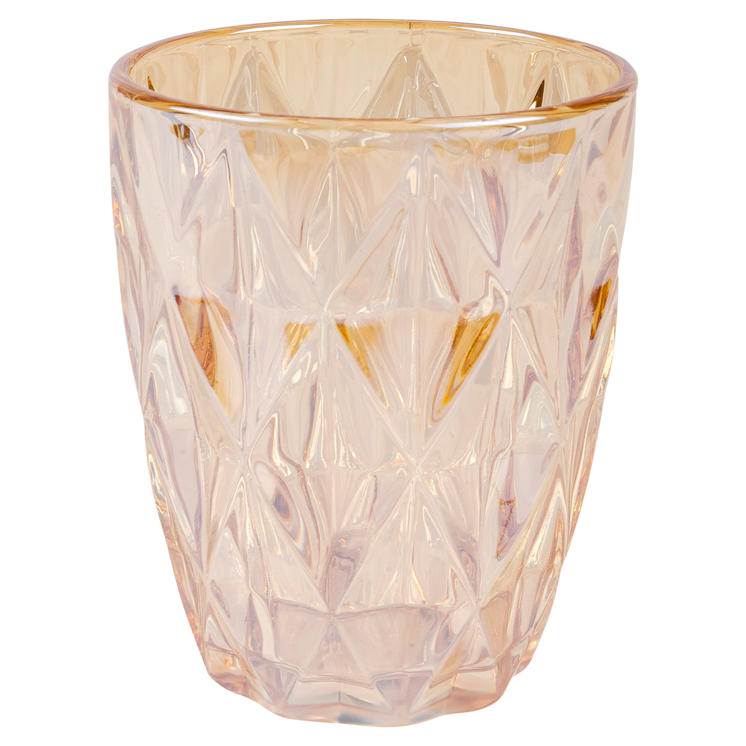 Набор стаканов DOMEO «Ромбо Золотой» 6 шт. 240 мл