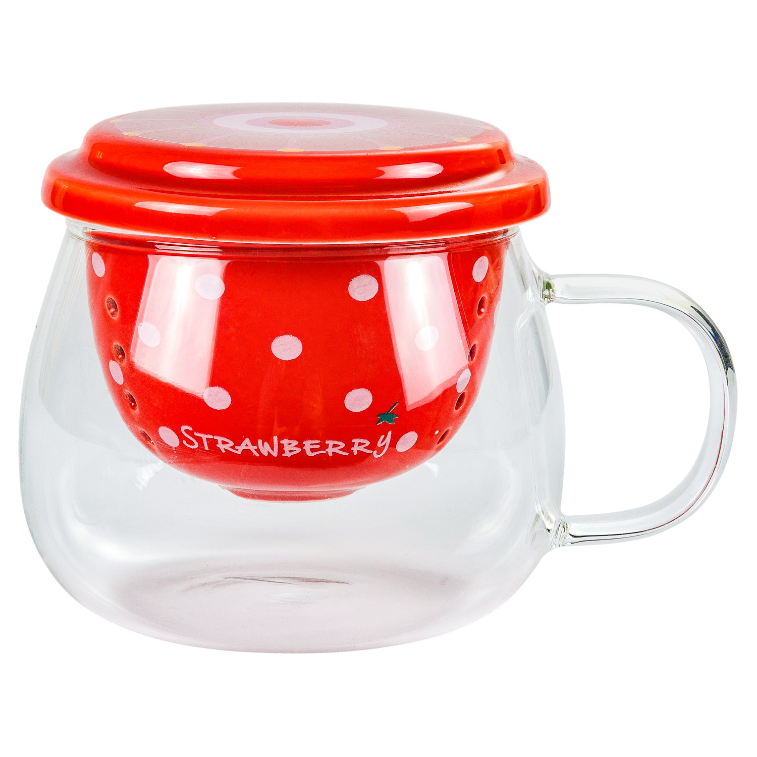 Кружка заварочная DOMEO 400 мл цвет в ассортименте