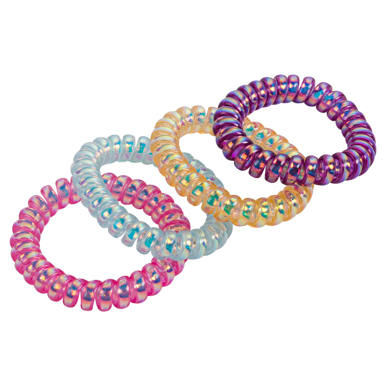 Набор резинок для волос Selecta 4 шт. цвет в ассортименте