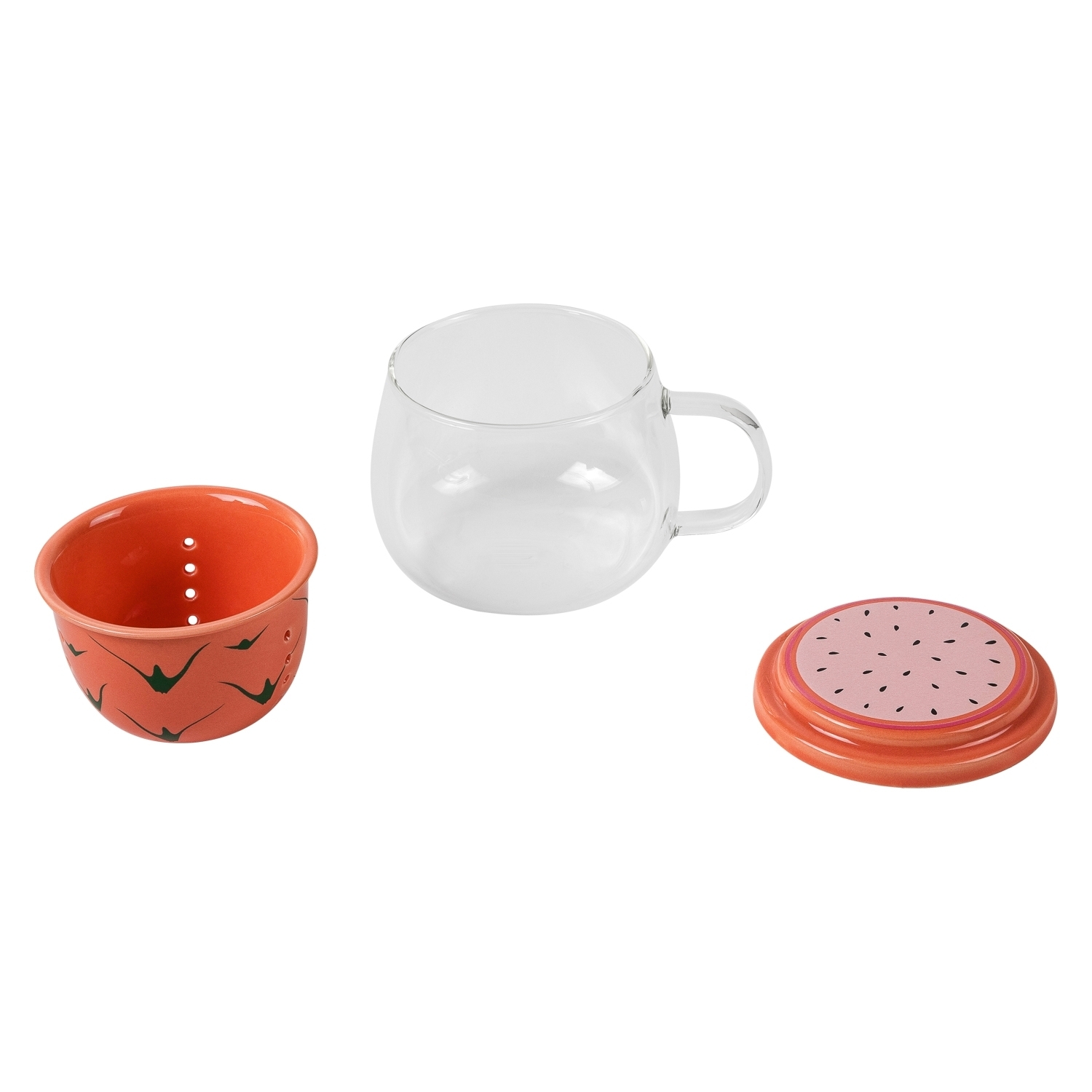 Кружка заварочная DOMEO 400 мл цвет в ассортименте