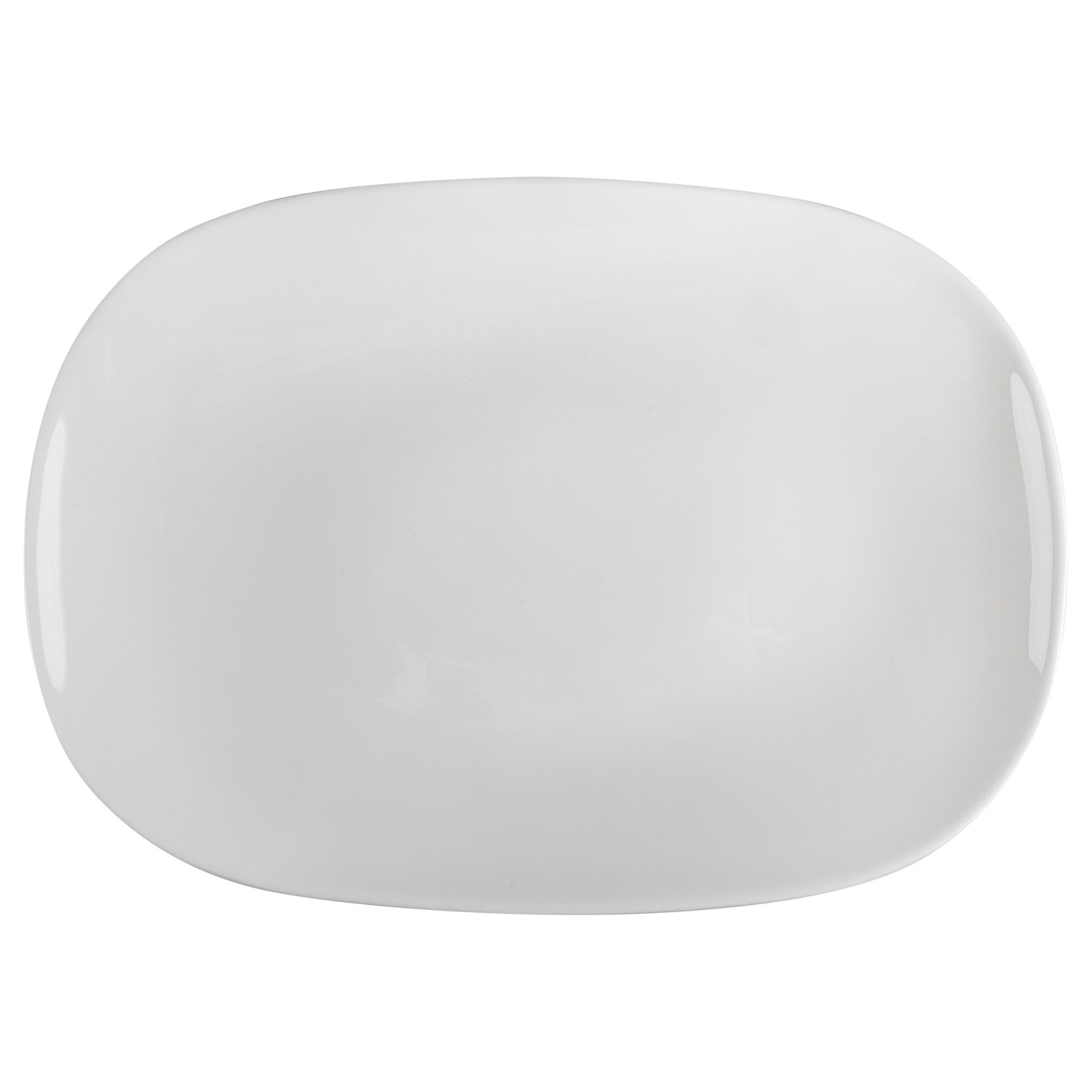 Блюдо овальное DOMEO «Карин белая» 31,4 см