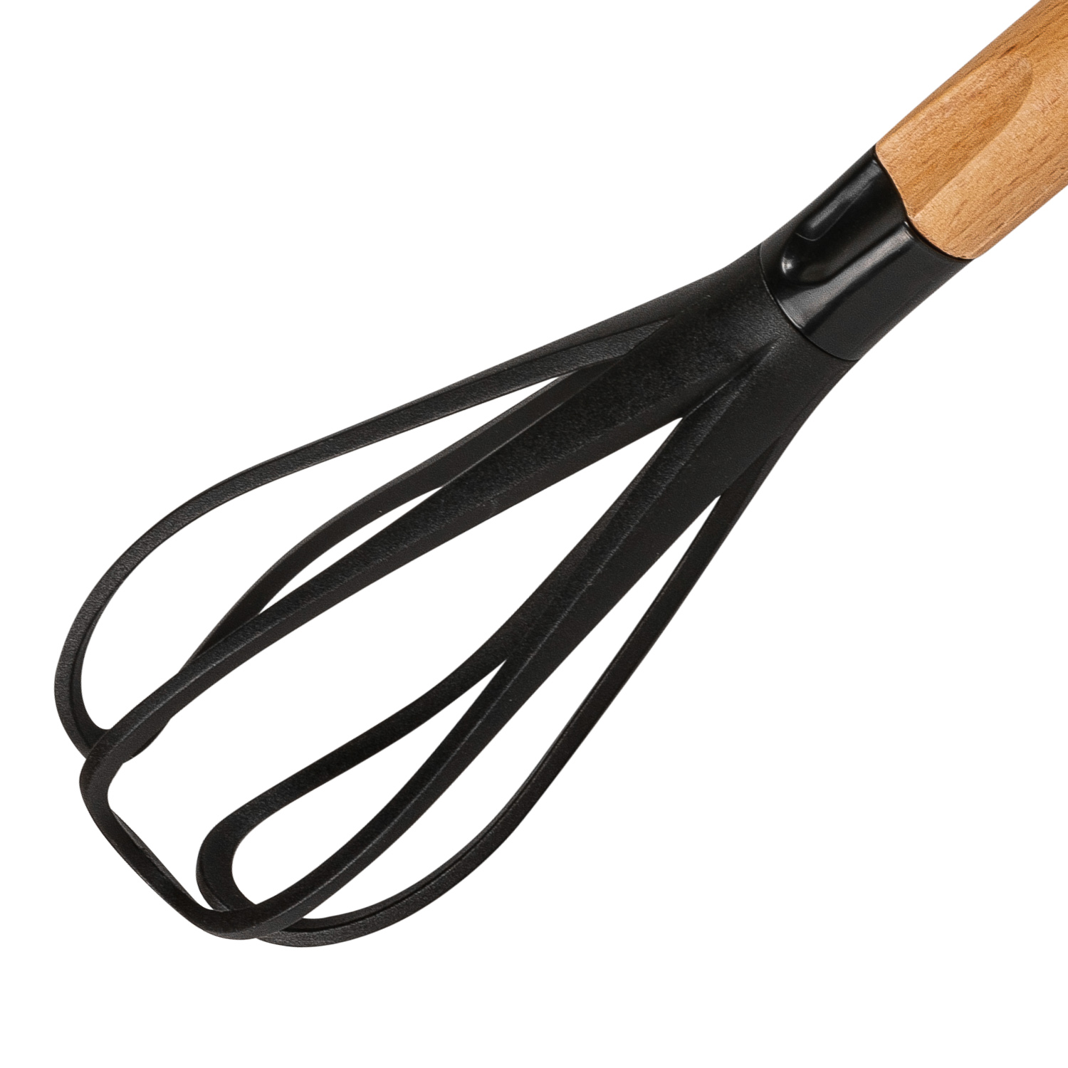 Венчик DOMEO «Крафт» с деревянной ручкой