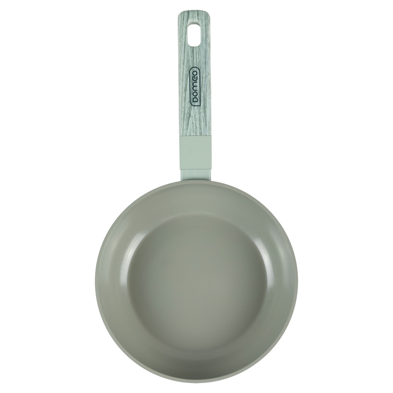Сковорода DOMEO Ceramic green 20 см с керамическим покрытием