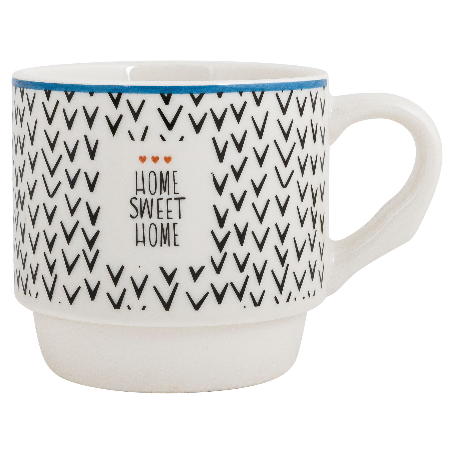 Набор кружек на подставке DOMEO 4 шт. 305 мл