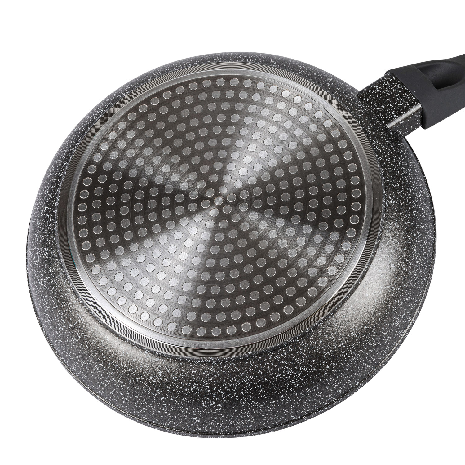 Сковорода DOMEO «Серый мрамор» 24 см