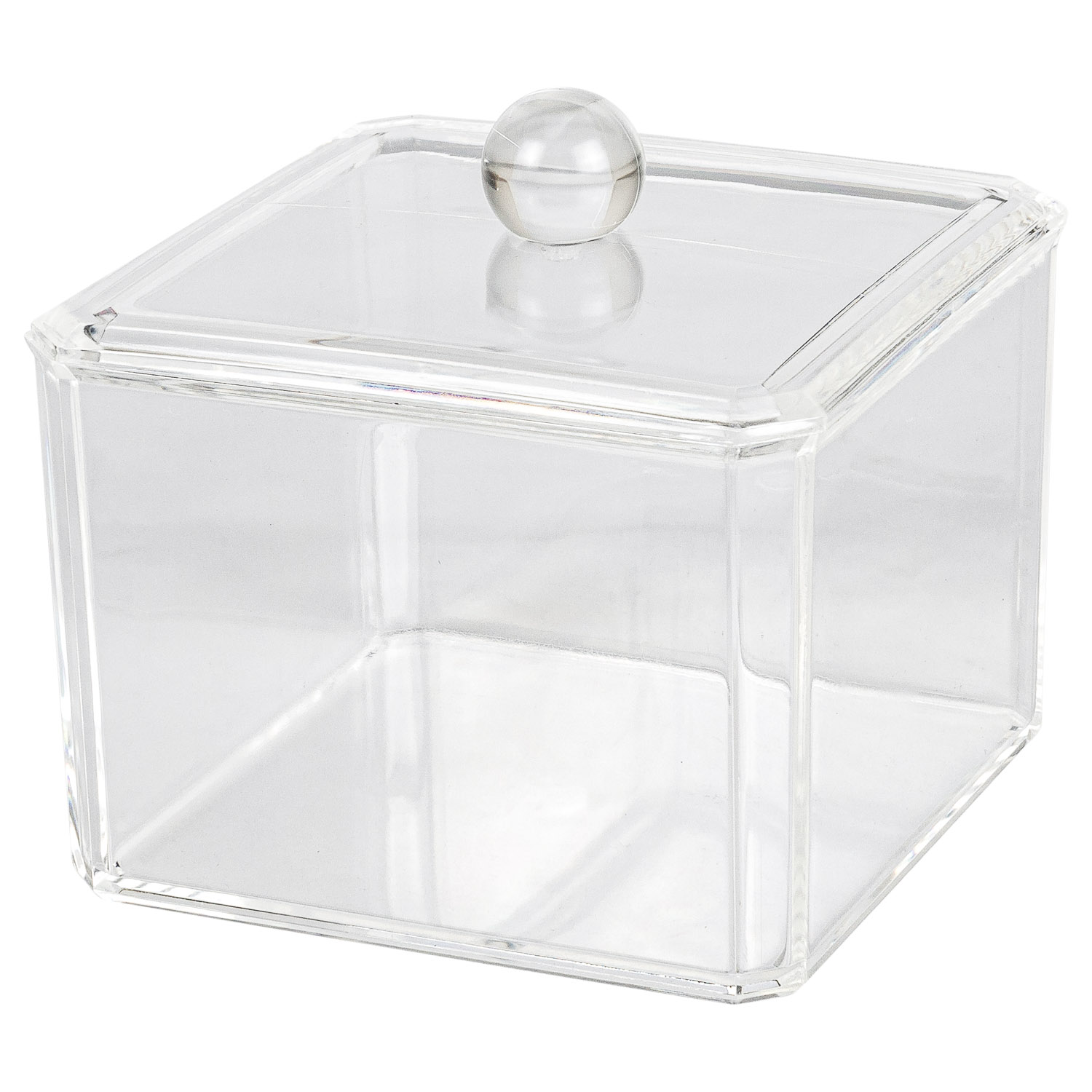 Баночка для ушных палочек Selecta 9x9x9 см