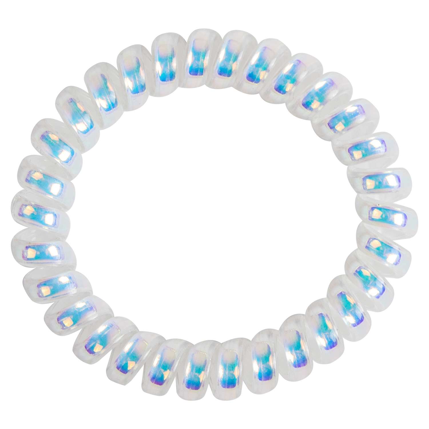 Набор резинок для волос Selecta 4 шт. белого цвета