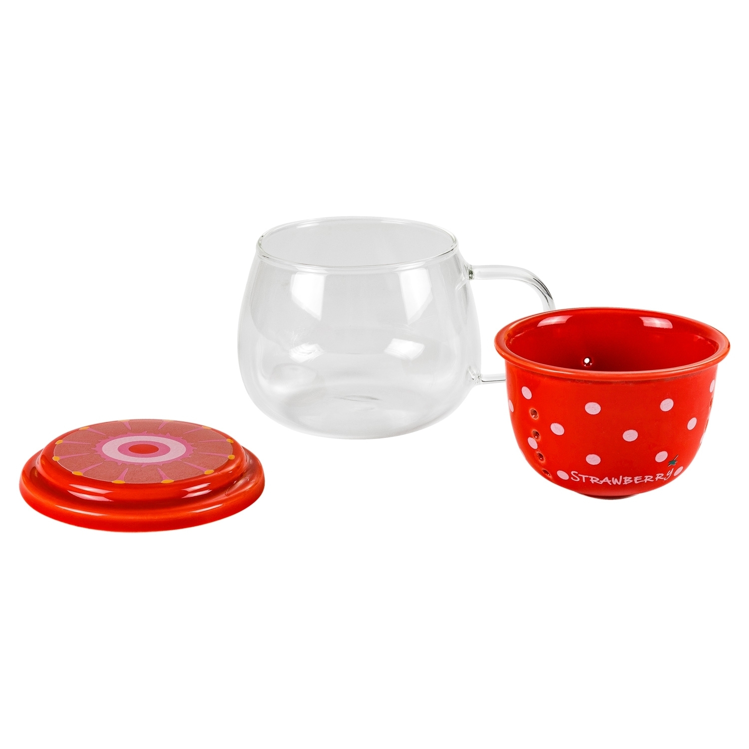 Кружка заварочная DOMEO 400 мл цвет в ассортименте