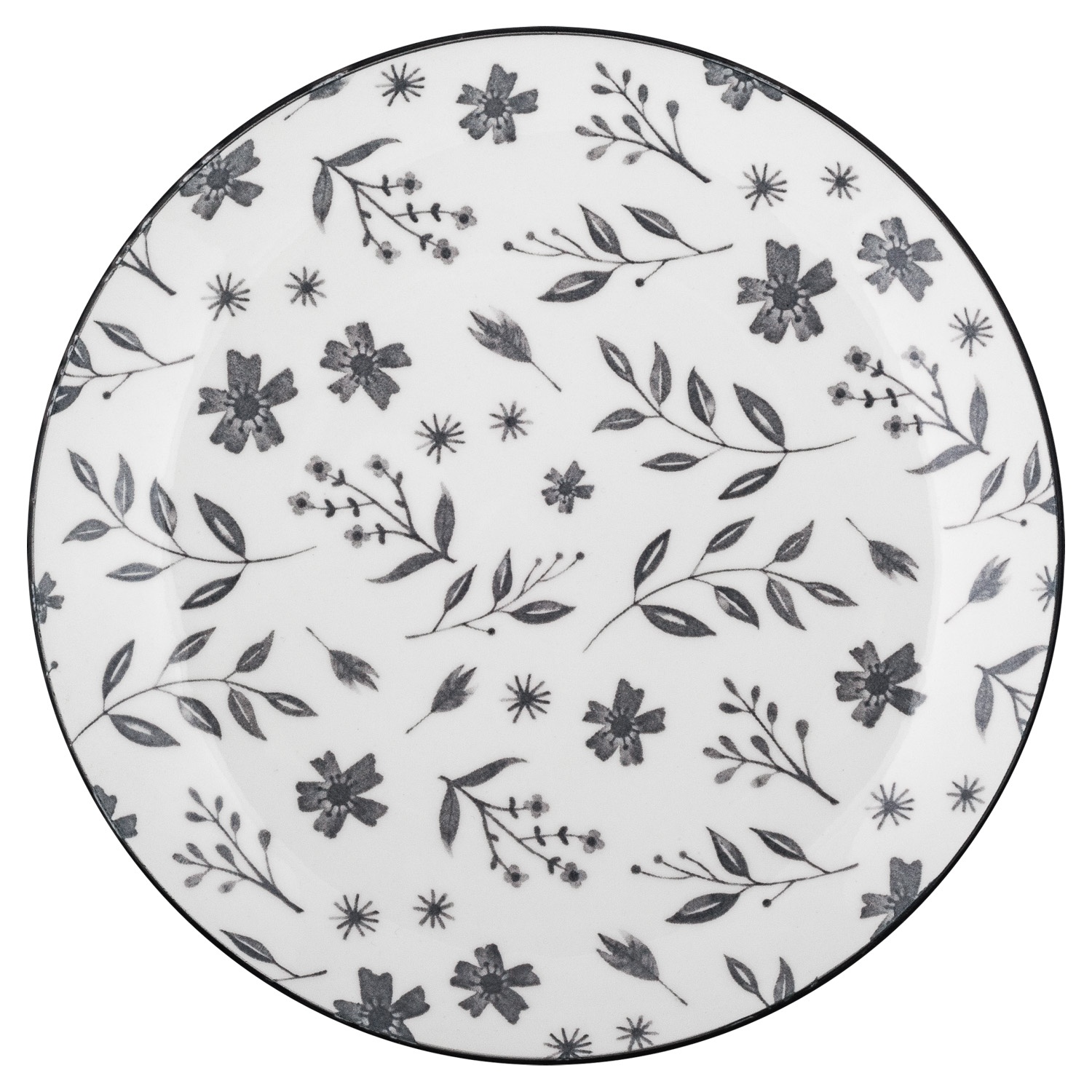 Тарелка десертная DOMEO Ситец 19,2 см