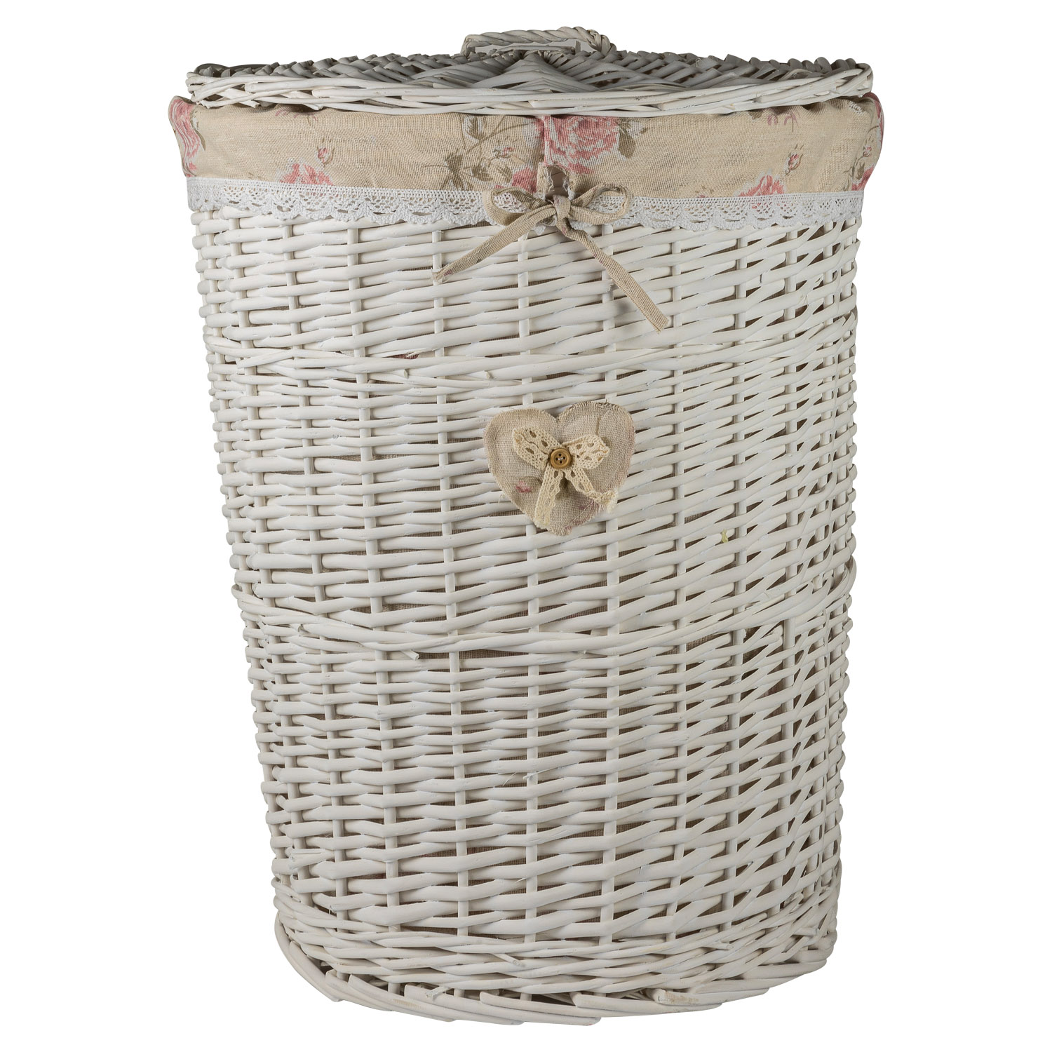 Корзина для белья Selecta 44x56 см из ротанга