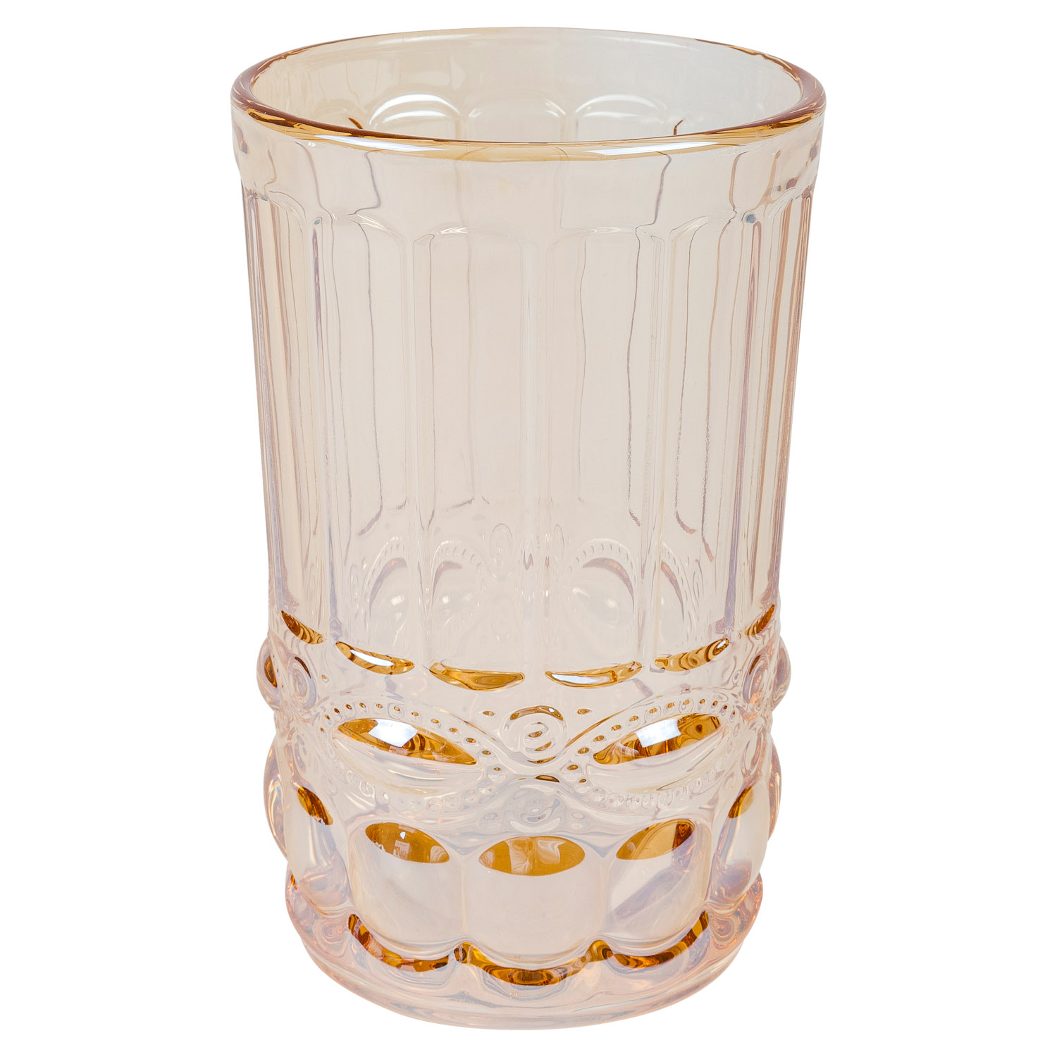 Набор стаканов DOMEO «Серпентина Золотой» 6 шт. 350 мл