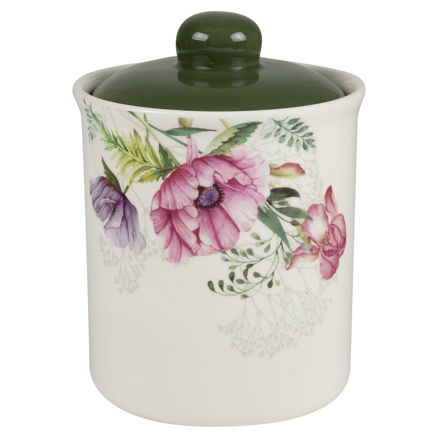 Банка для сыпучих продуктов DOMEO «Летний сад» 480 мл