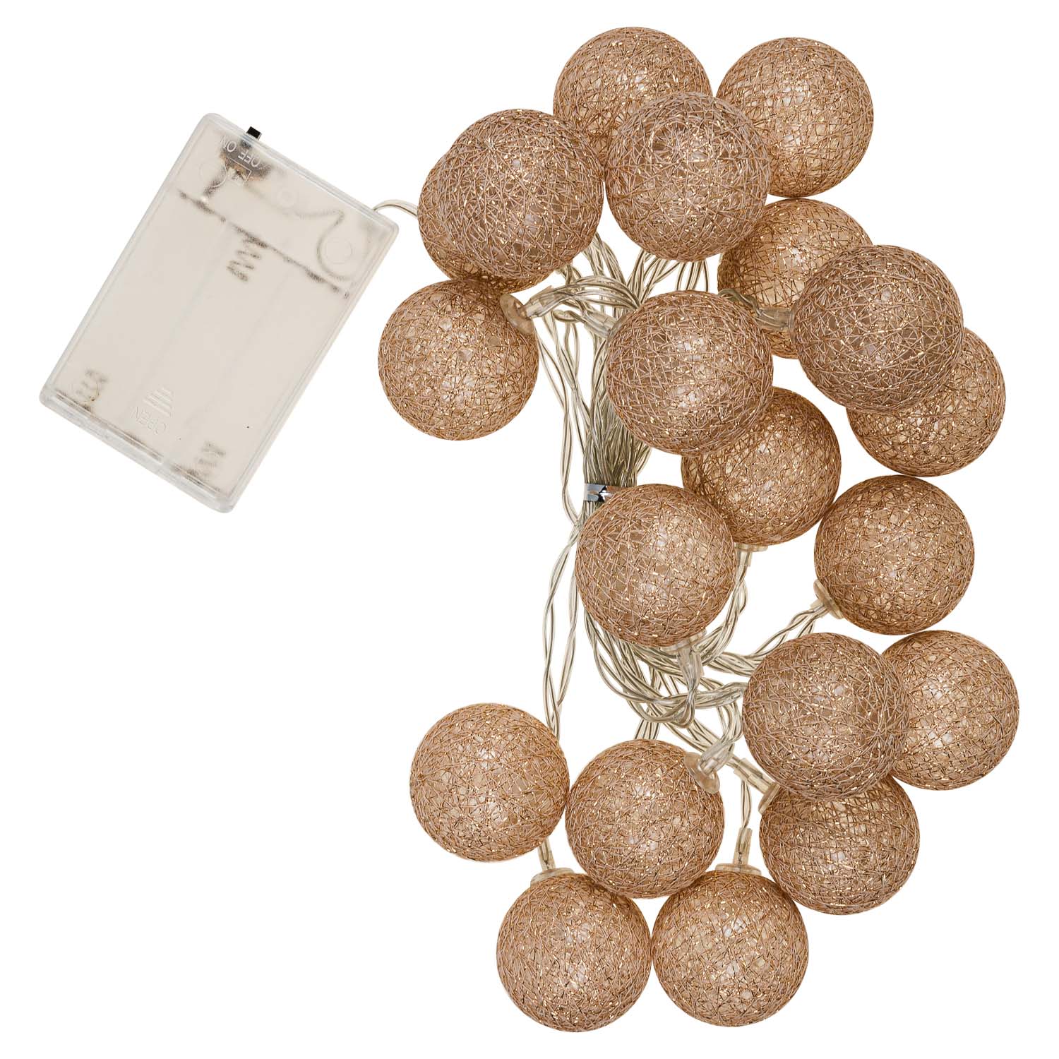 Гирлянда из шаров Selecta 20 LED 3,5 м