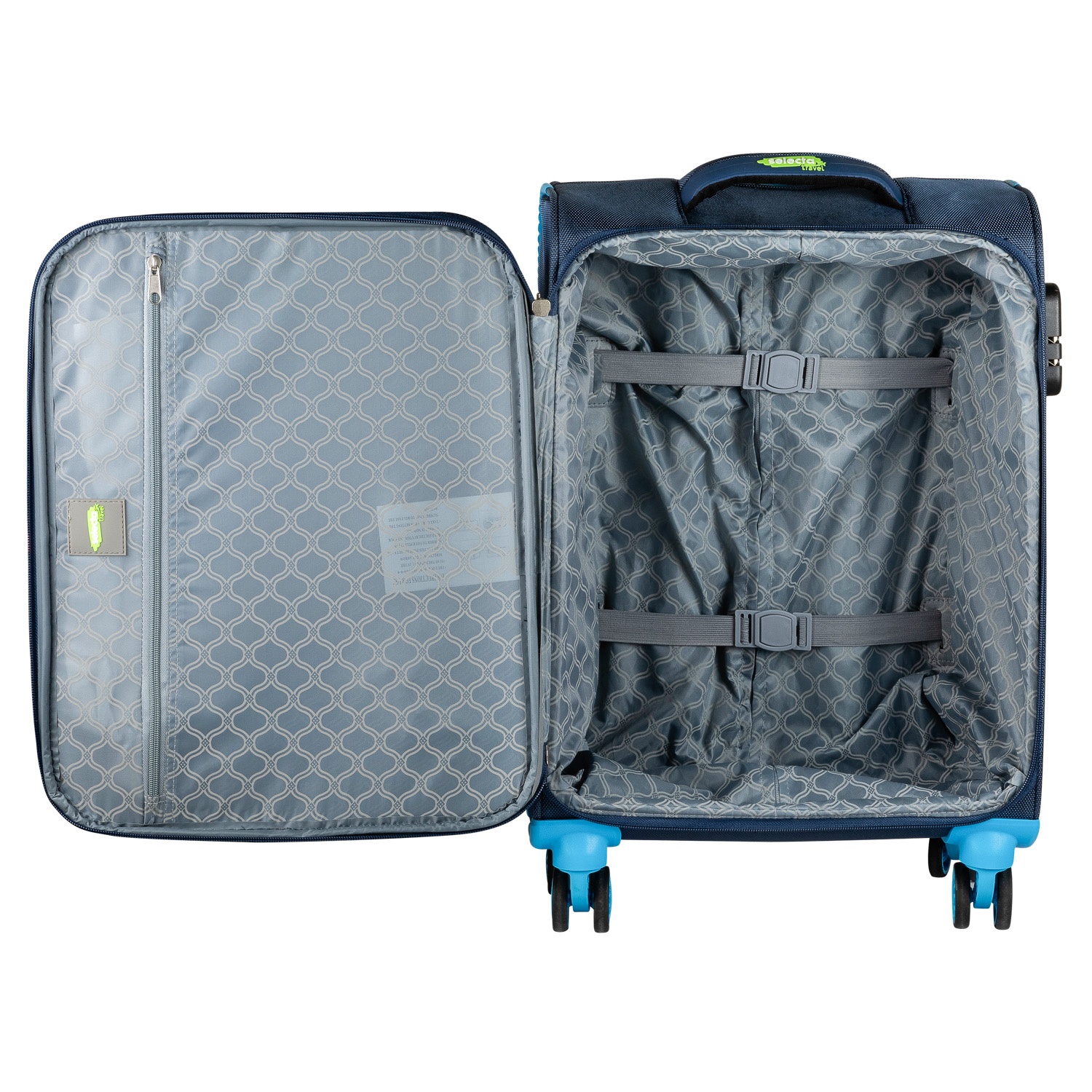 Чемодан тканевый Selecta travel малый S 55 см, 2,2 кг