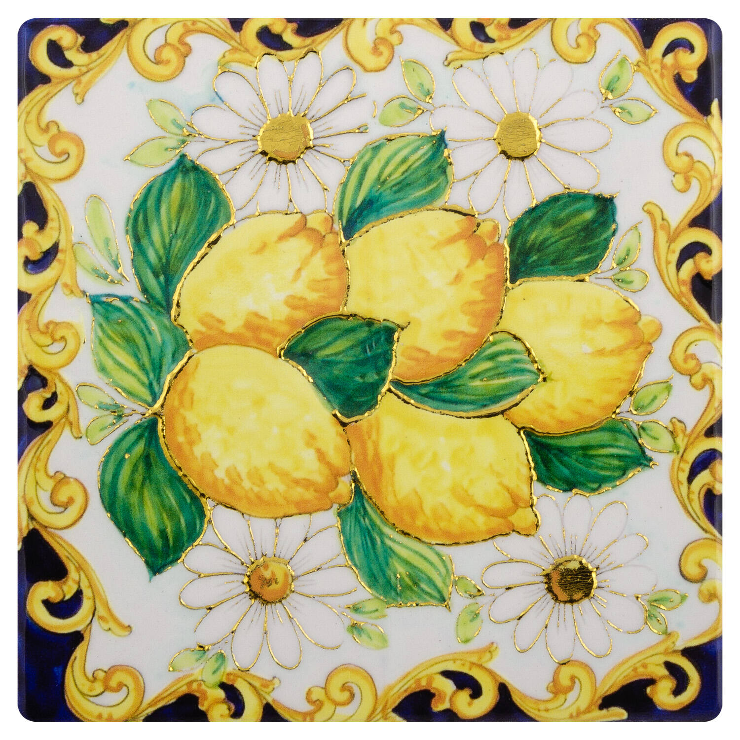 Подставка под горячее DOMEO «Фрукты» 10 см